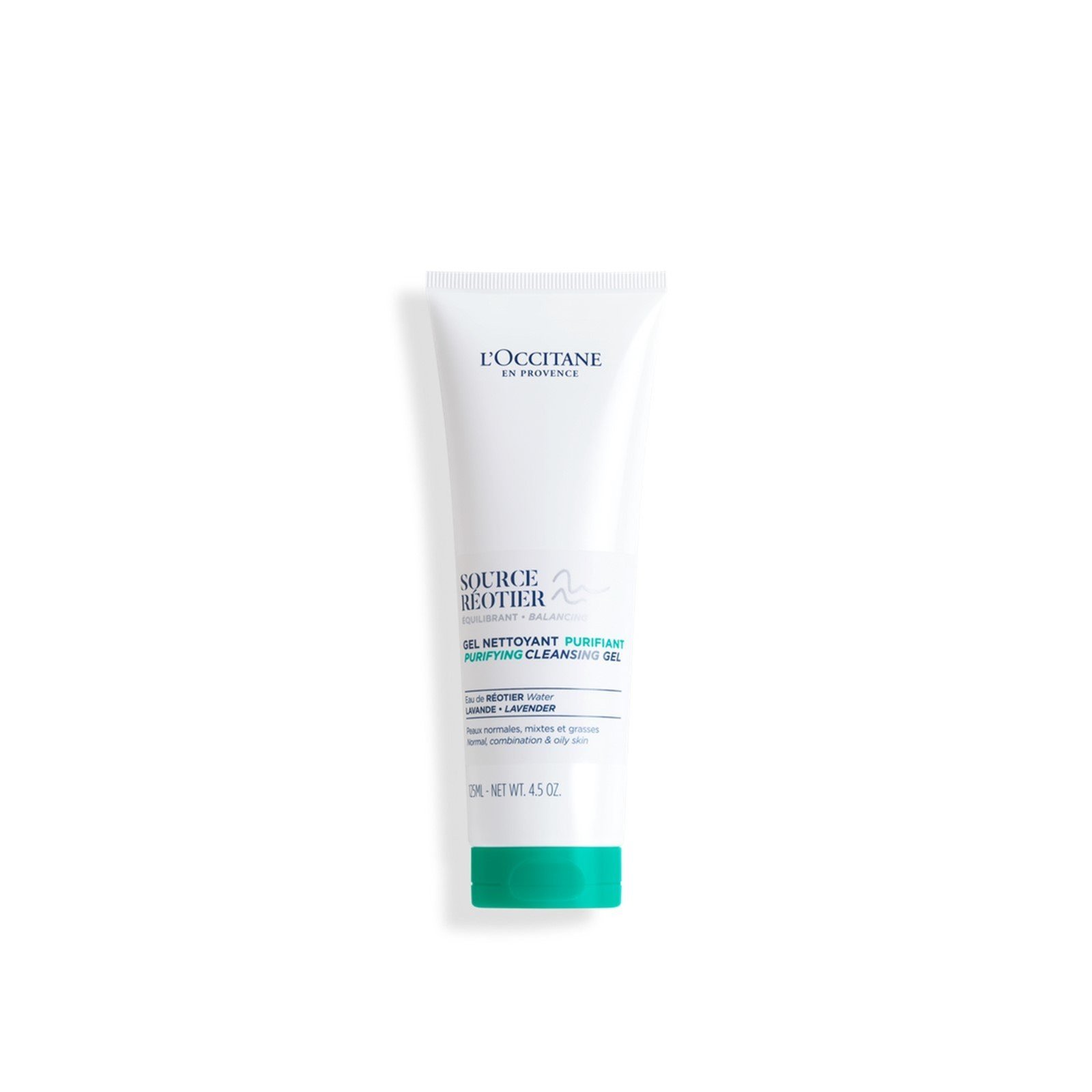 L'Occitane Source Réotier Purifying Cleansing Gel 125ml قطر