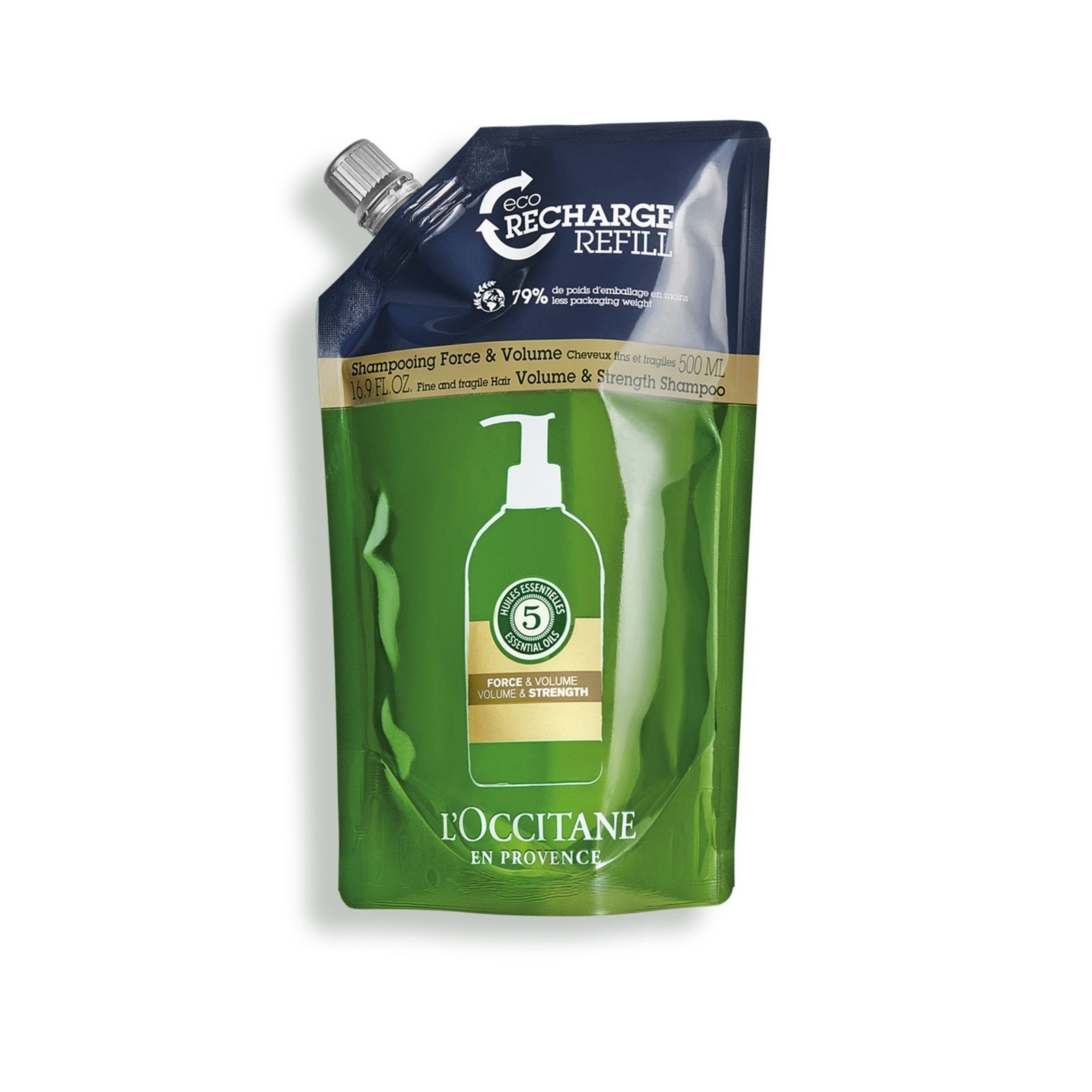 L'Occitane Volume & Stregth Shampoo Eco-Refill 500ml