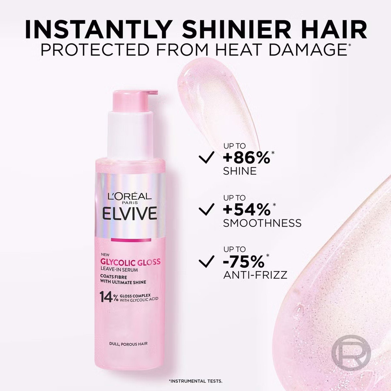 L'Oréal Paris Elvive Glycolic Gloss Leave-In Serum 150ml