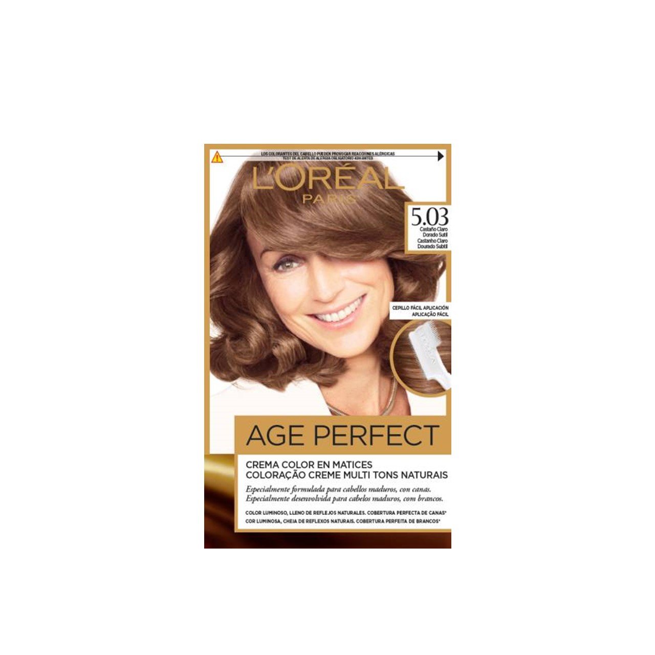 L'Oréal Paris Excellence Age Perfect 5.03 Permanent Hair Dye