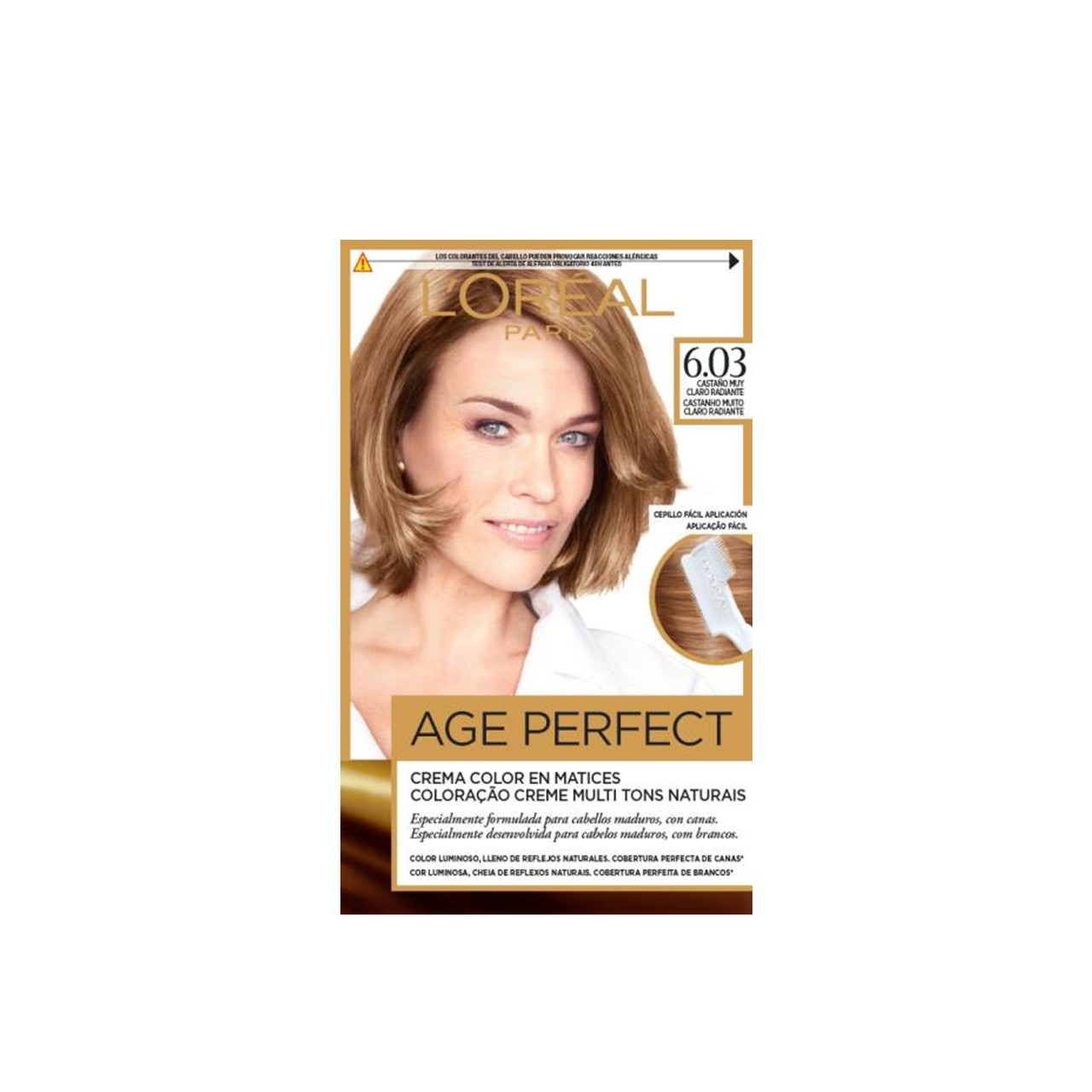 L'Oréal Paris Excellence Age Perfect 6.03 Permanent Hair Dye