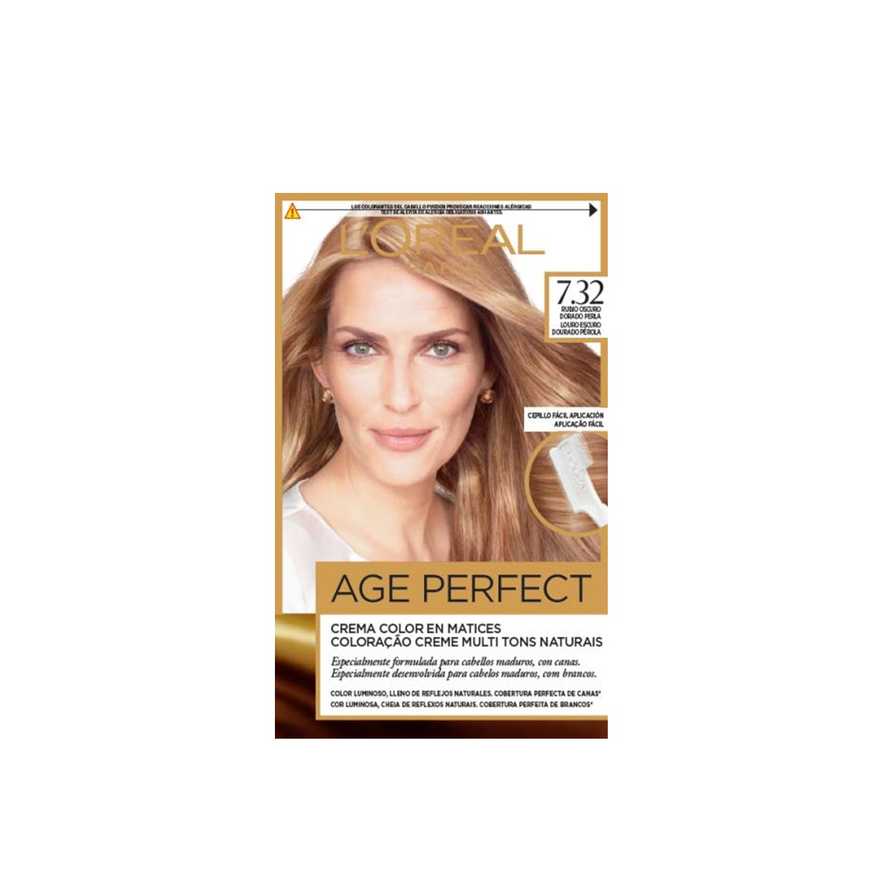 L'Oréal Paris Excellence Age Perfect 7.32 Permanent Hair Dye