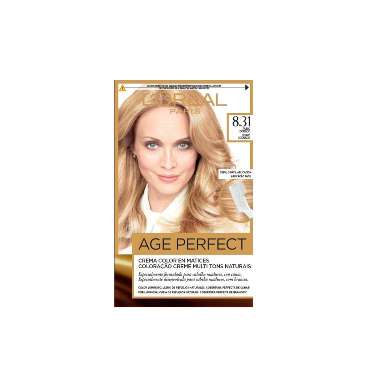 L'Oréal Paris Excellence Age Perfect 8.31 Permanent Hair Dye