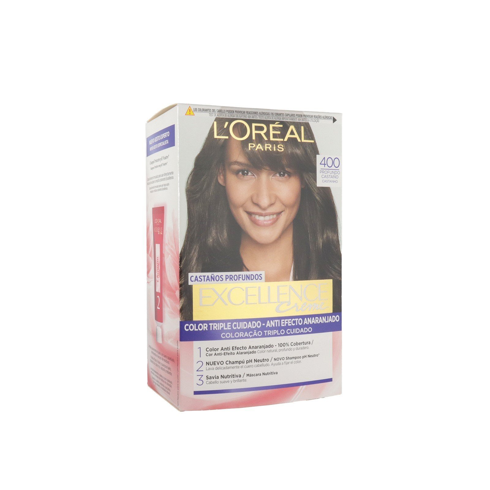 L'Oréal Paris Excellence Creme Brunette Hair Dye 400 True Brown