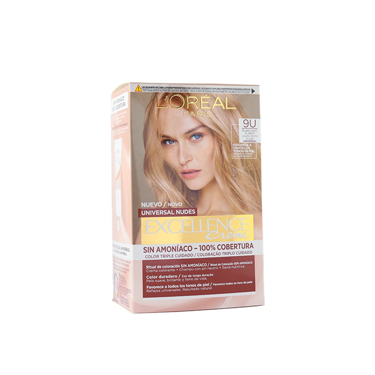 L'Oréal Paris Excellence Creme Universal Nudes 9U Permanent Hair Dye