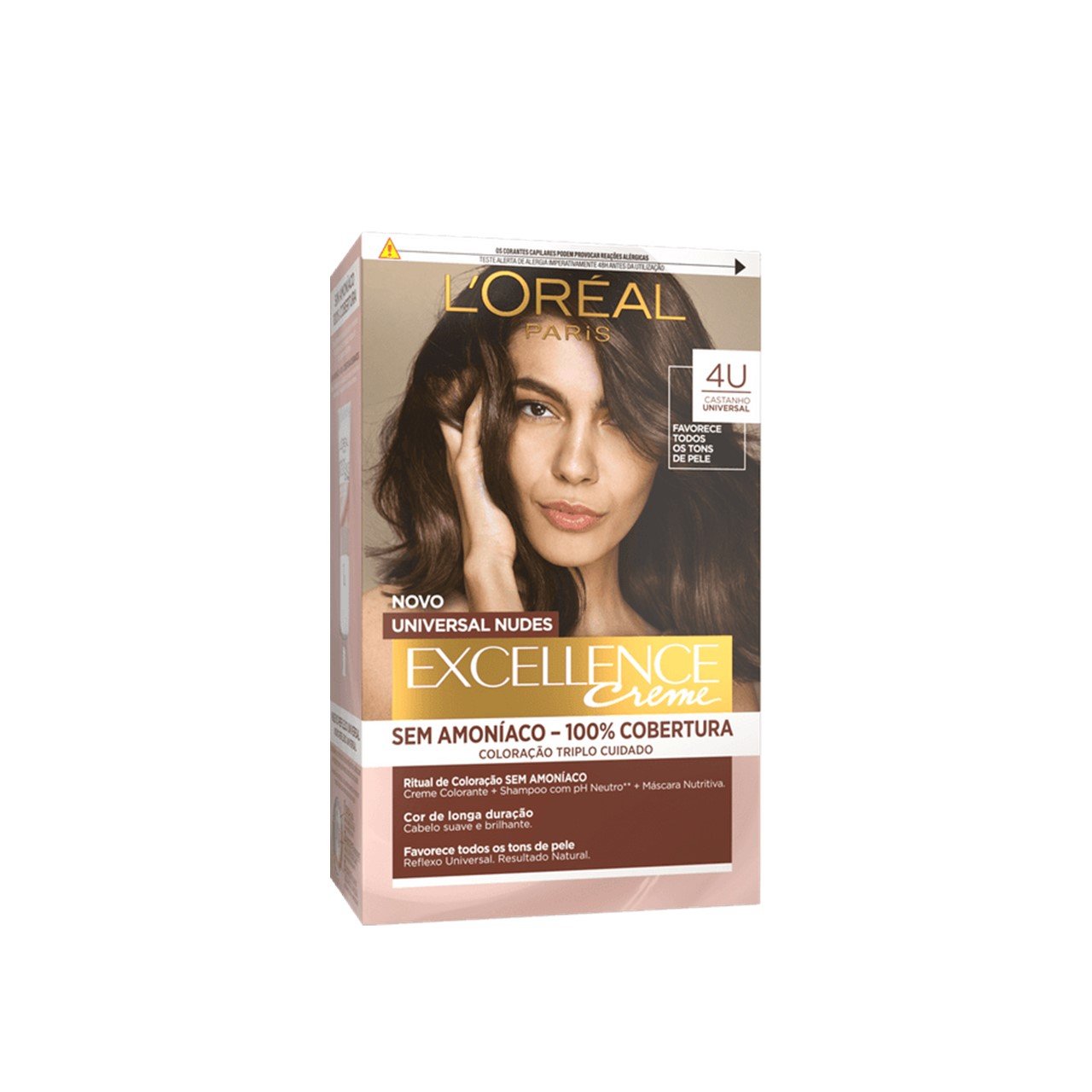 L'Oréal Paris Excellence Universal Nudes Creme 4U Permanent Hair Dye