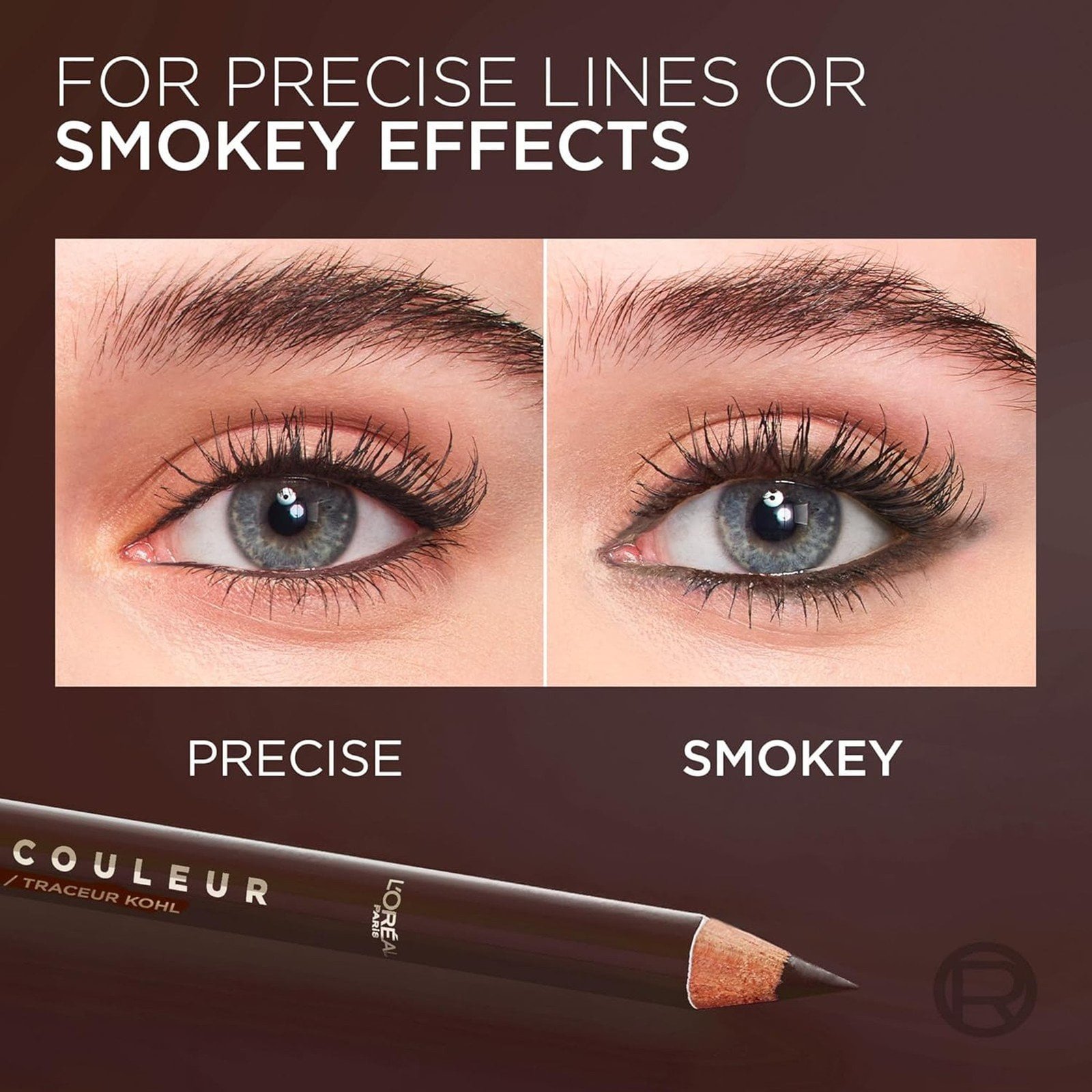 L'Oréal Paris Haute Couleur Crayon Khol Eyeliner 120 Brun Leather