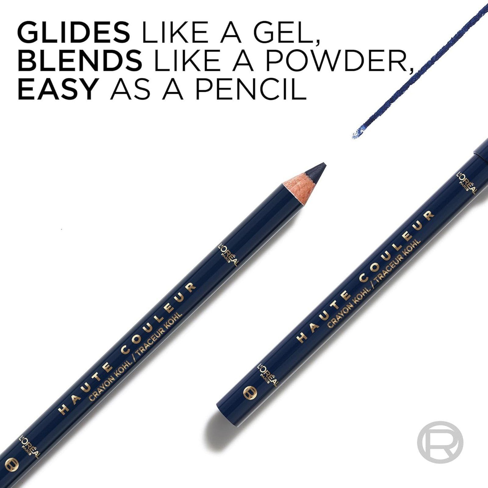 L'Oréal Paris Haute Couleur Crayon Khol Eyeliner 130 Bleu Suede