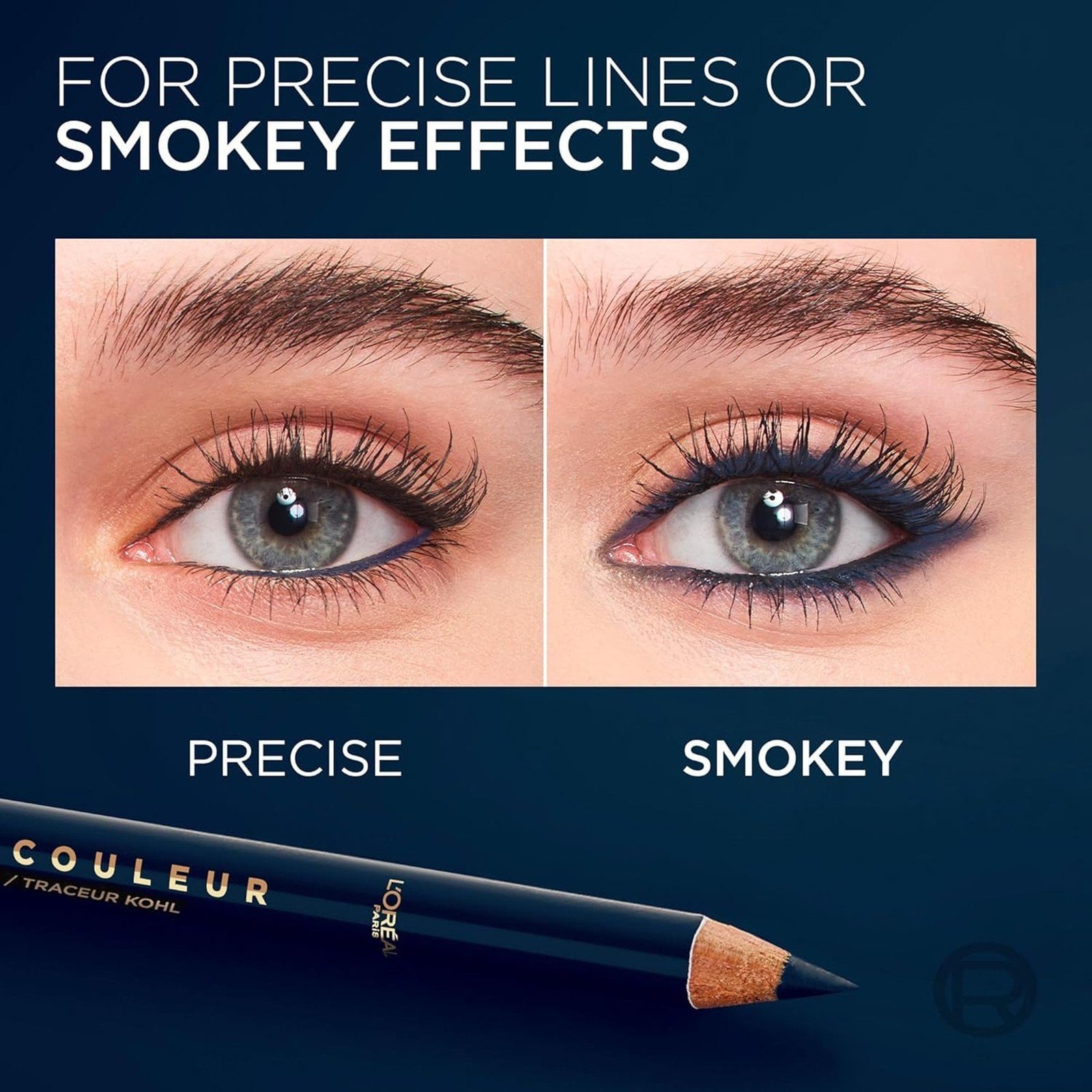 L'Oréal Paris Haute Couleur Crayon Khol Eyeliner 130 Bleu Suede