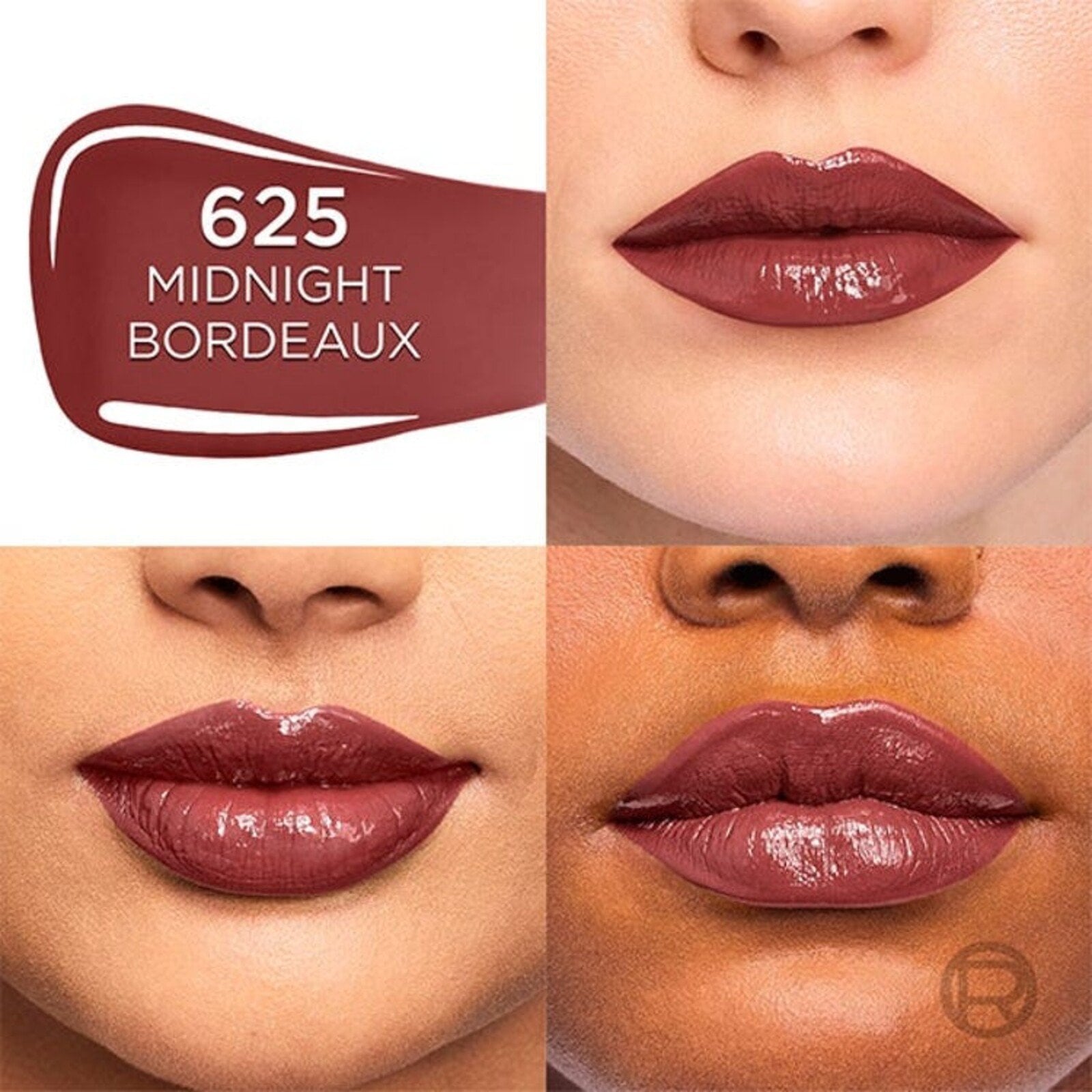 L'Oréal Paris Infallible Laque Resistance Liquid Lipstick 625 Midnight Bordeaux 4.3ml
