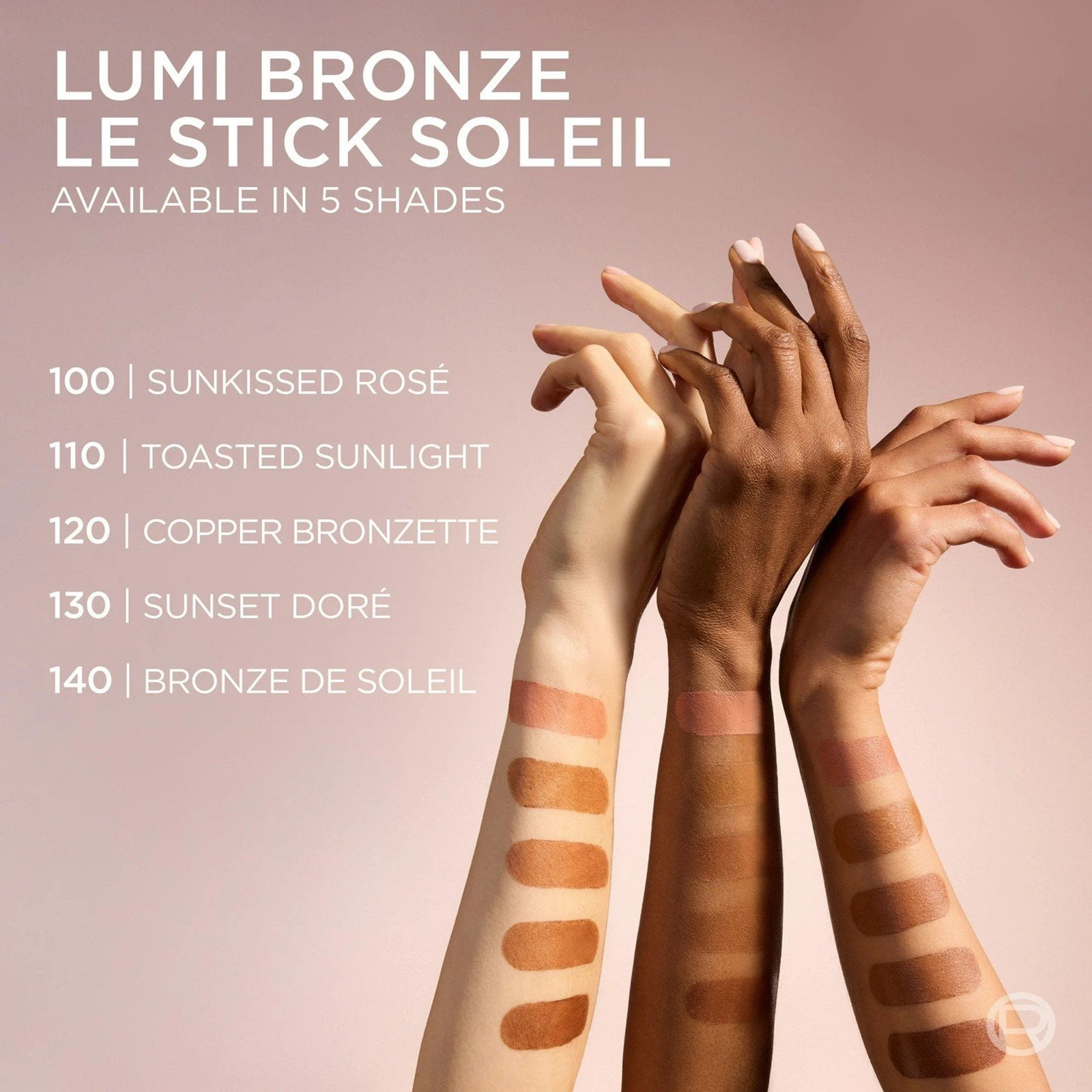 L'Oréal Paris Lumi Bronze Le Stick Soleil Bronzer 130 Sunset Doré 9g (0.31oz)