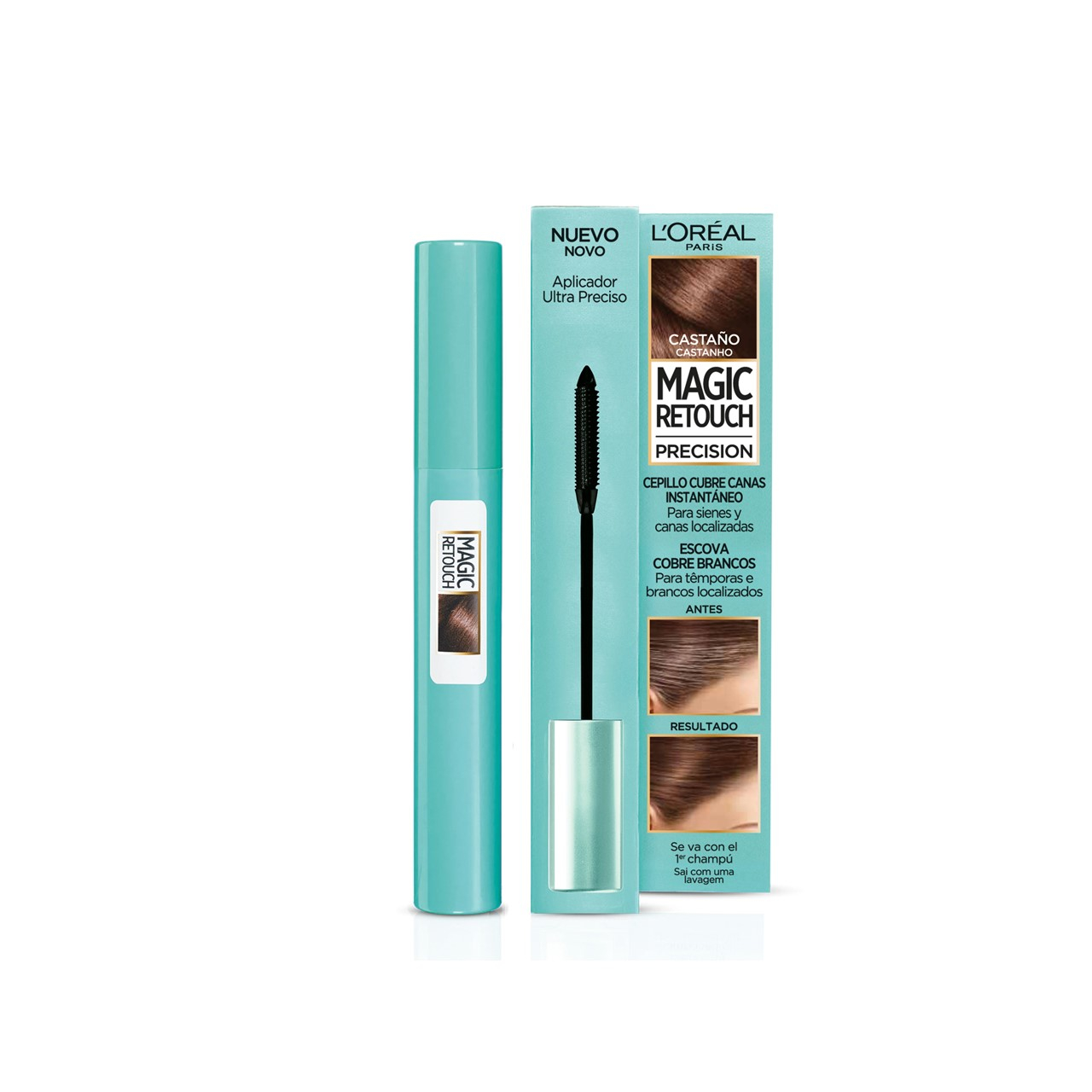 L'Oréal Paris Magic Retouch Precision Concealer Brush Brown 8ml (0.27fl oz)