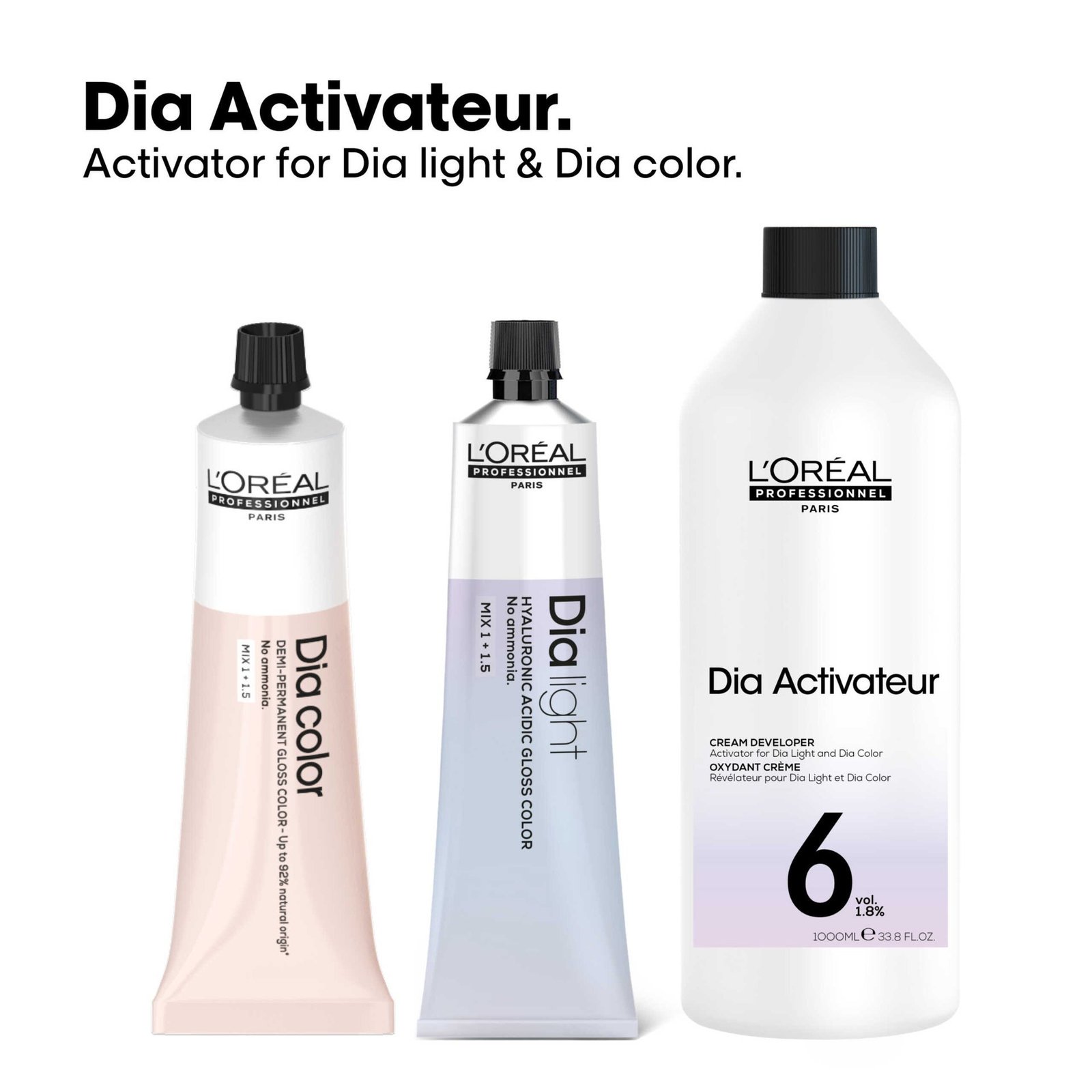 L'Oréal Professionnel Dia Activateur 6 Vol. Cream Developer 1L (33.81fl oz)
