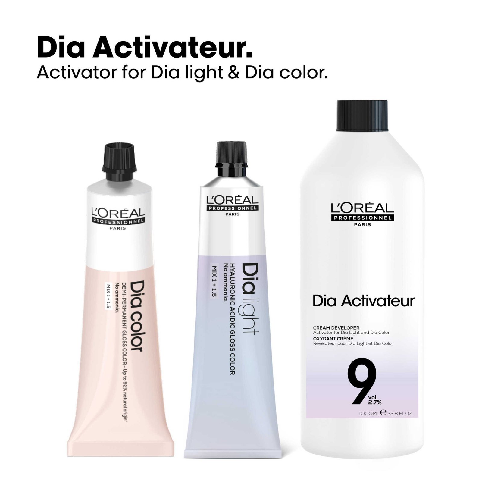 L'Oréal Professionnel Dia Activateur 9 Vol. Cream Developer 1L