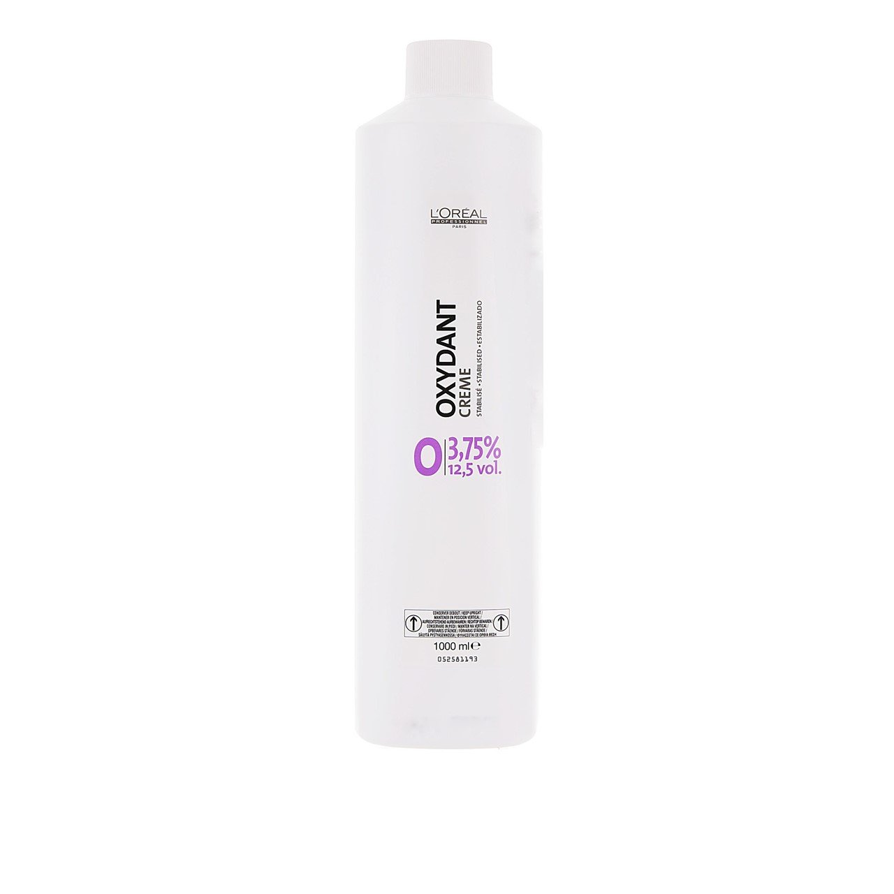 L'Oréal Professionnel Oxydant Cream 0 3.75% 12.5 Vol. 1L (33.81 fl oz)