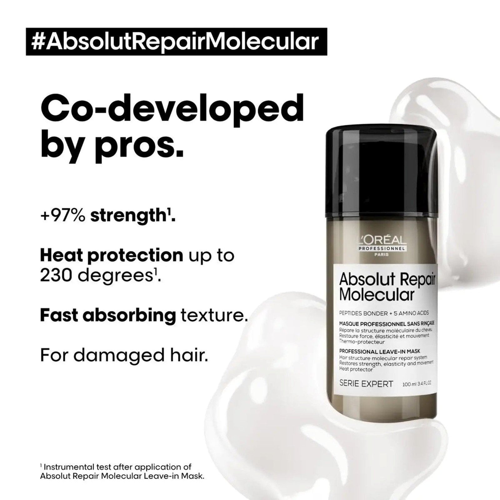 L'Oréal Professionnel Série Expert Absolut Repair Molecular Professional Leave-In Mask 100ml