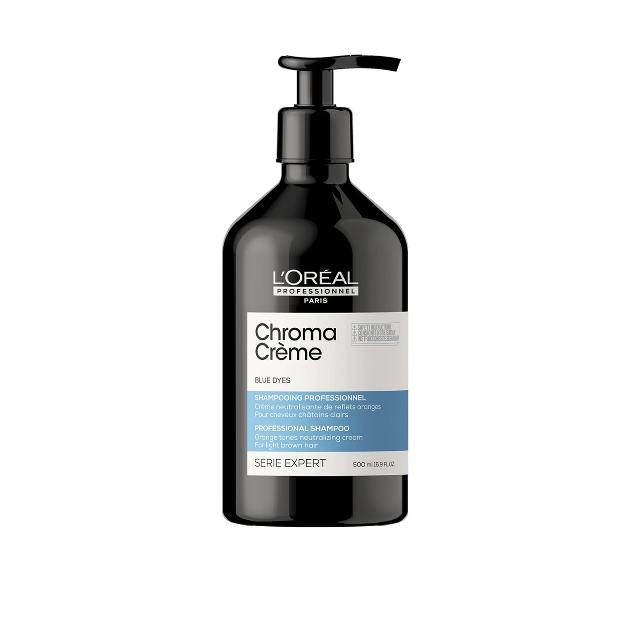 L'Oréal Professionnel Série Expert Chroma Crème Blue Shampoo 500ml (16.91fl oz)