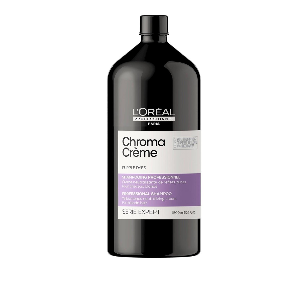 L'Oréal Professionnel Série Expert Chroma Crème Purple Shampoo 1.5L (50.72fl oz)