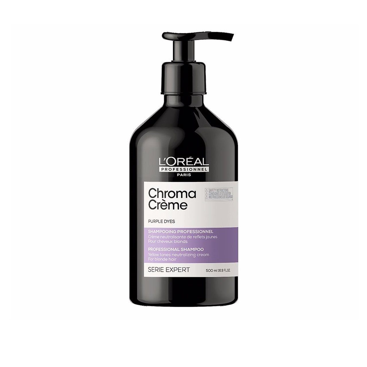 L'Oréal Professionnel Série Expert Chroma Crème Purple Shampoo 500ml (16.91fl oz)