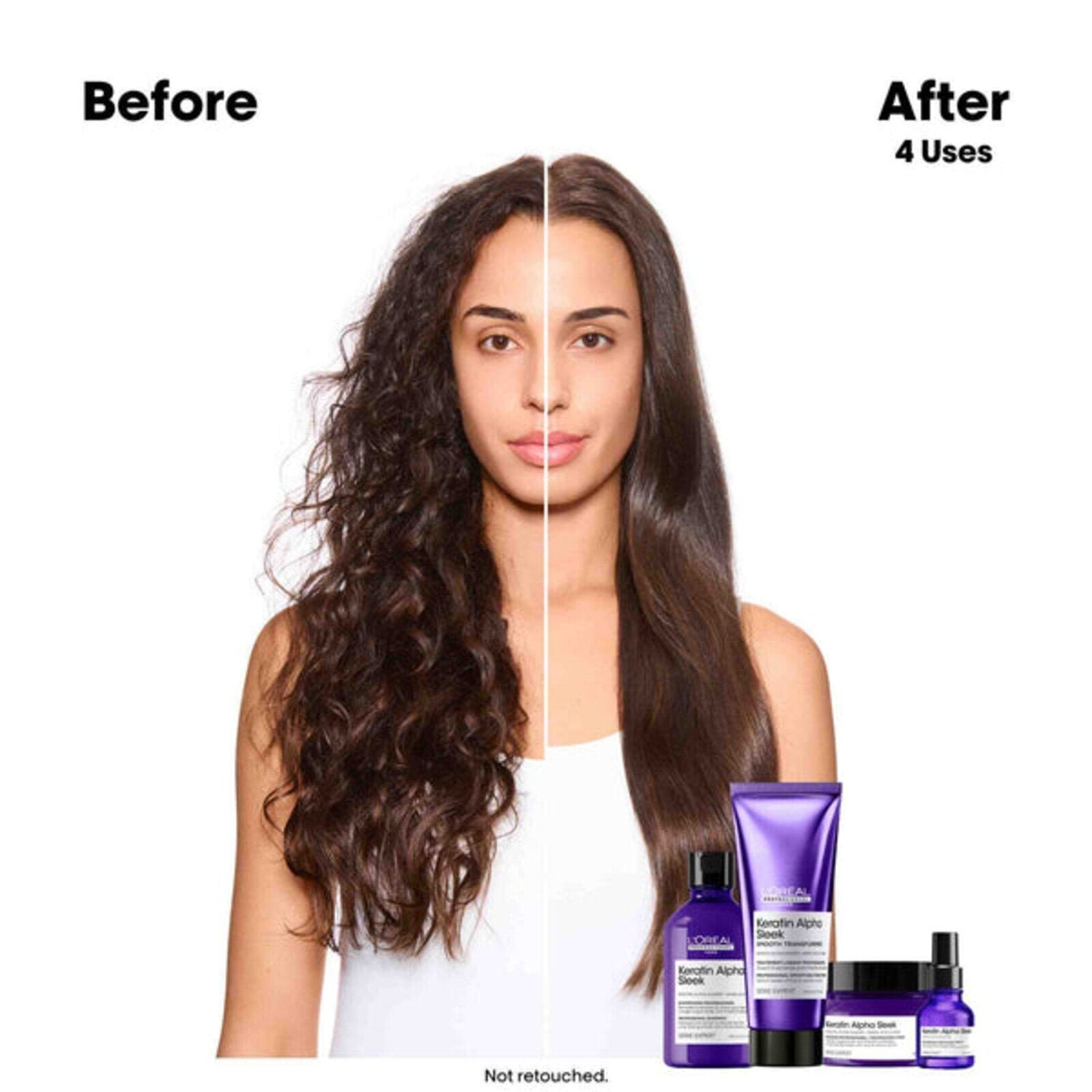 L'Oréal Professionnel Série Expert Keratin Alpha Sleek Professional Mask 500ml