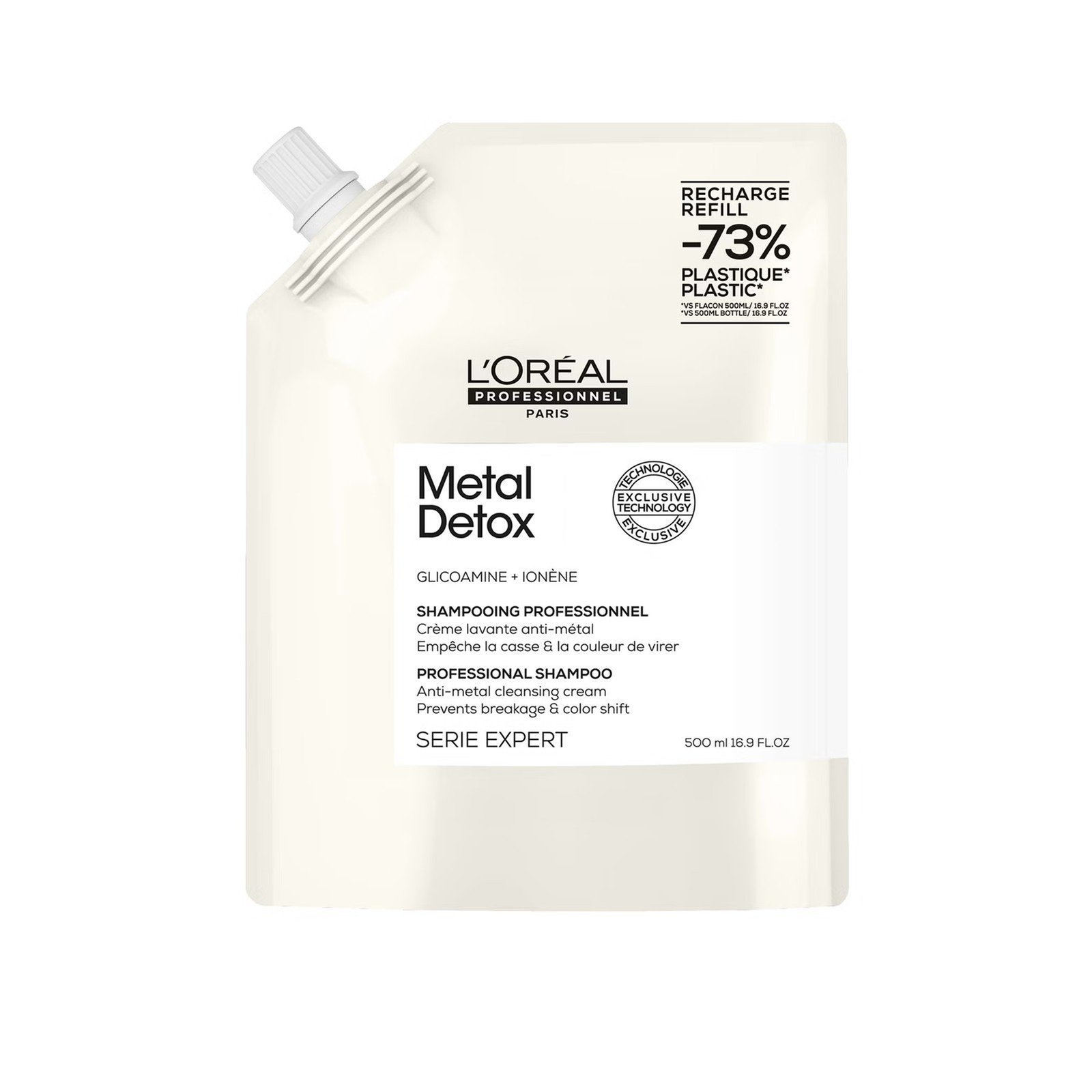 L'Oréal Professionnel Série Expert Metal Detox Shampoo Eco Refill 500ml