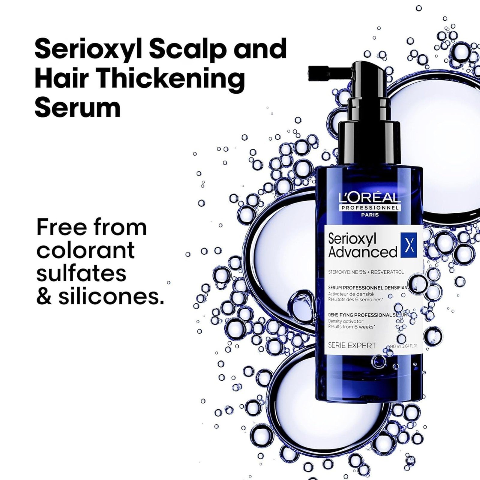 L'Oréal Professionnel Serioxyl Advanced Densifying Serum Thinning Hair 90ml