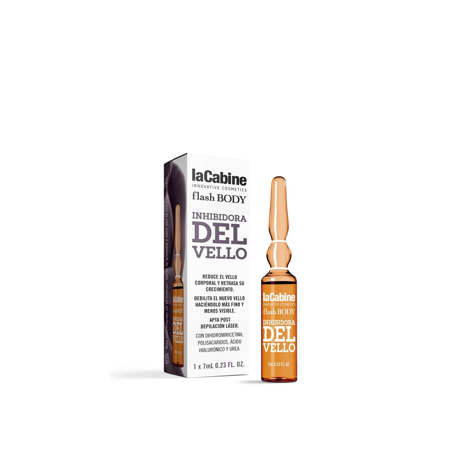 La Cabine Flash Body Hair Inhibitor Concentrated Ampoule 1x7ml (0.34 fl oz)