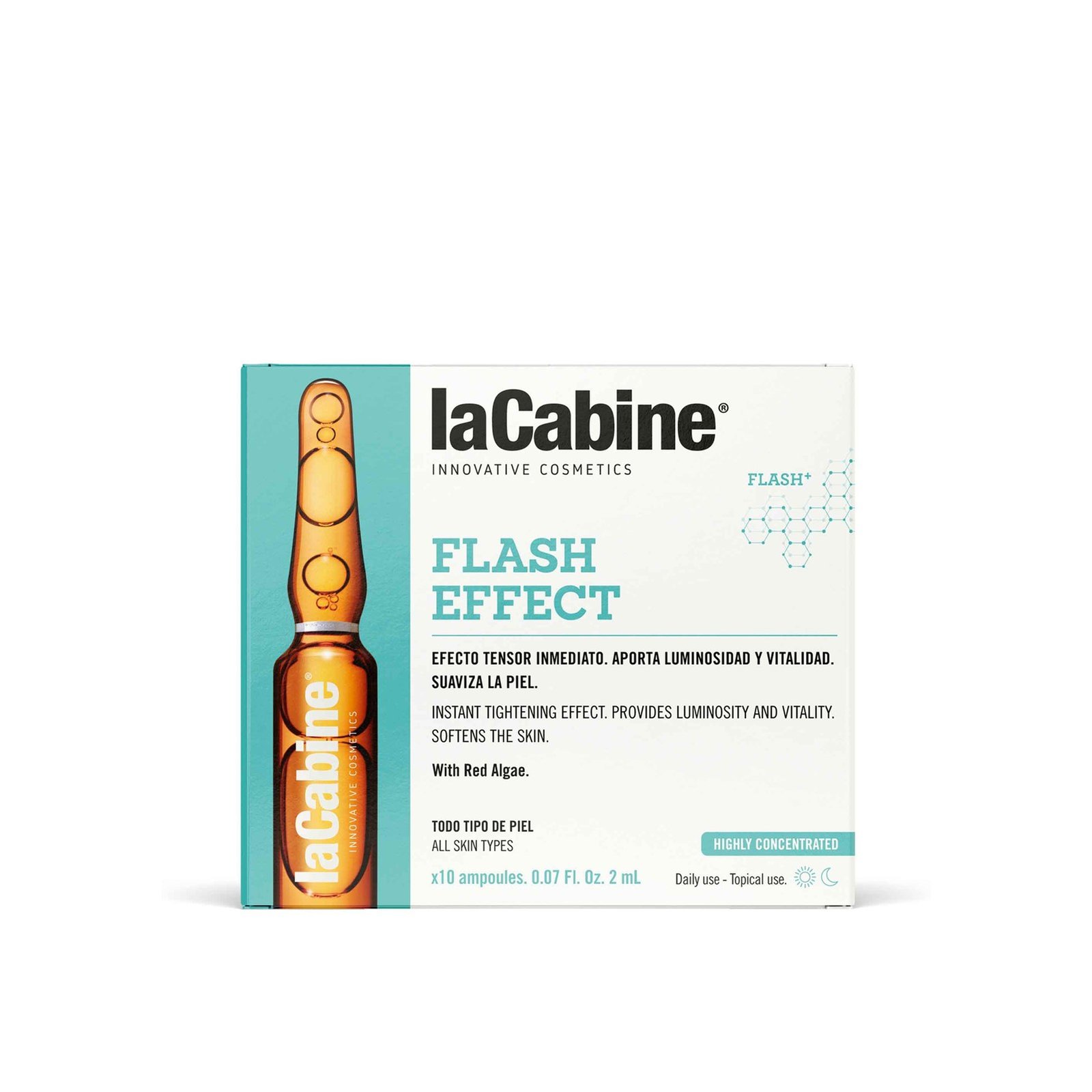 La Cabine Flash Effect Concentrated Ampoules 10x2ml