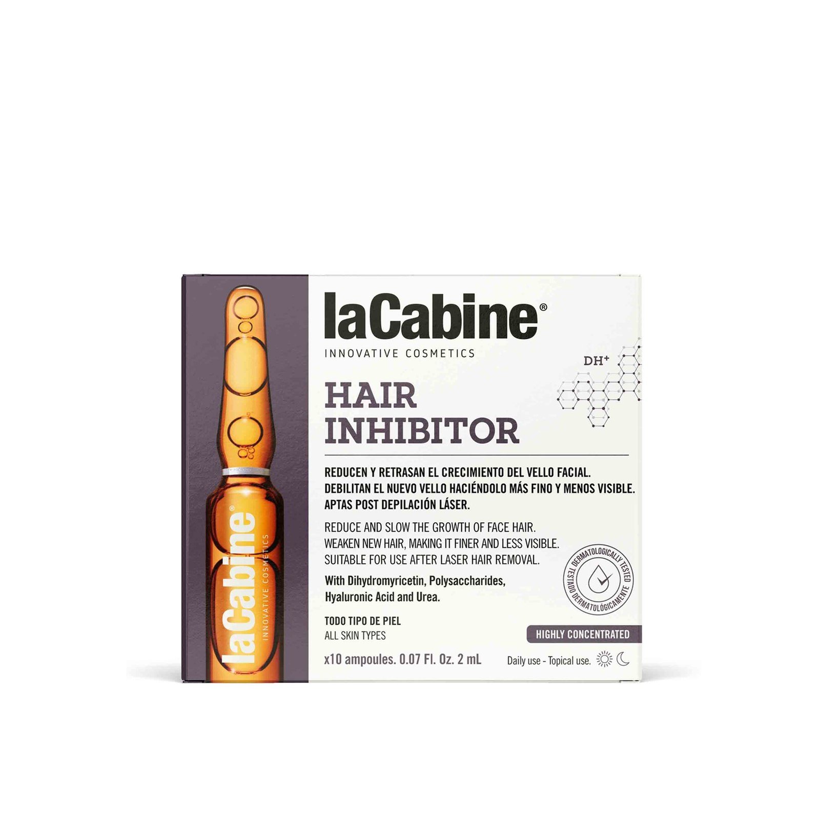 La Cabine Hair Inhibitor Concentrated Ampoules 10x2ml