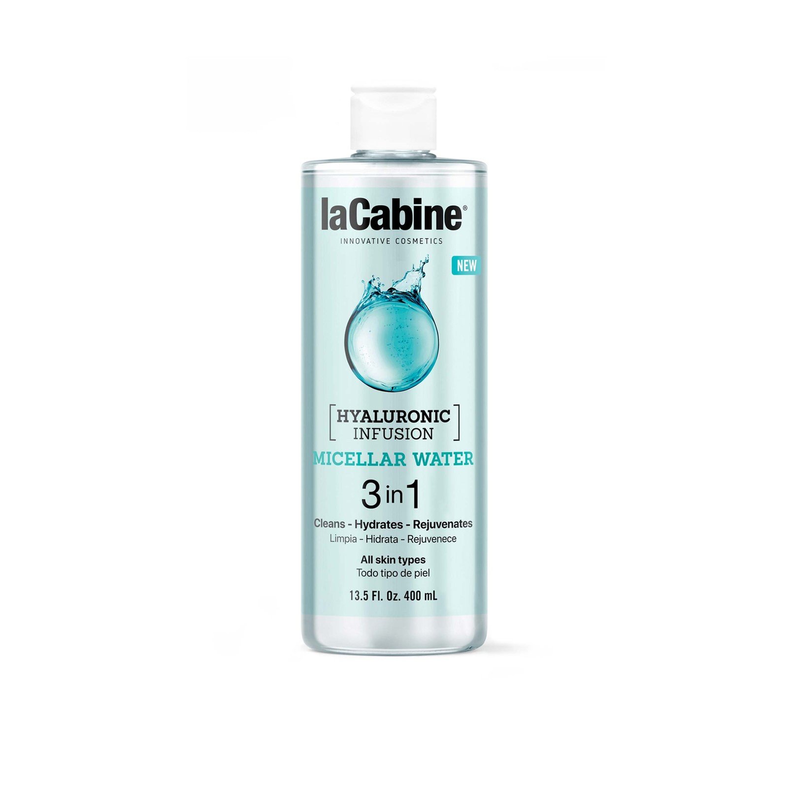 La Cabine [Hyaluronic Infusion] Micellar Water 3-in-1 400ml