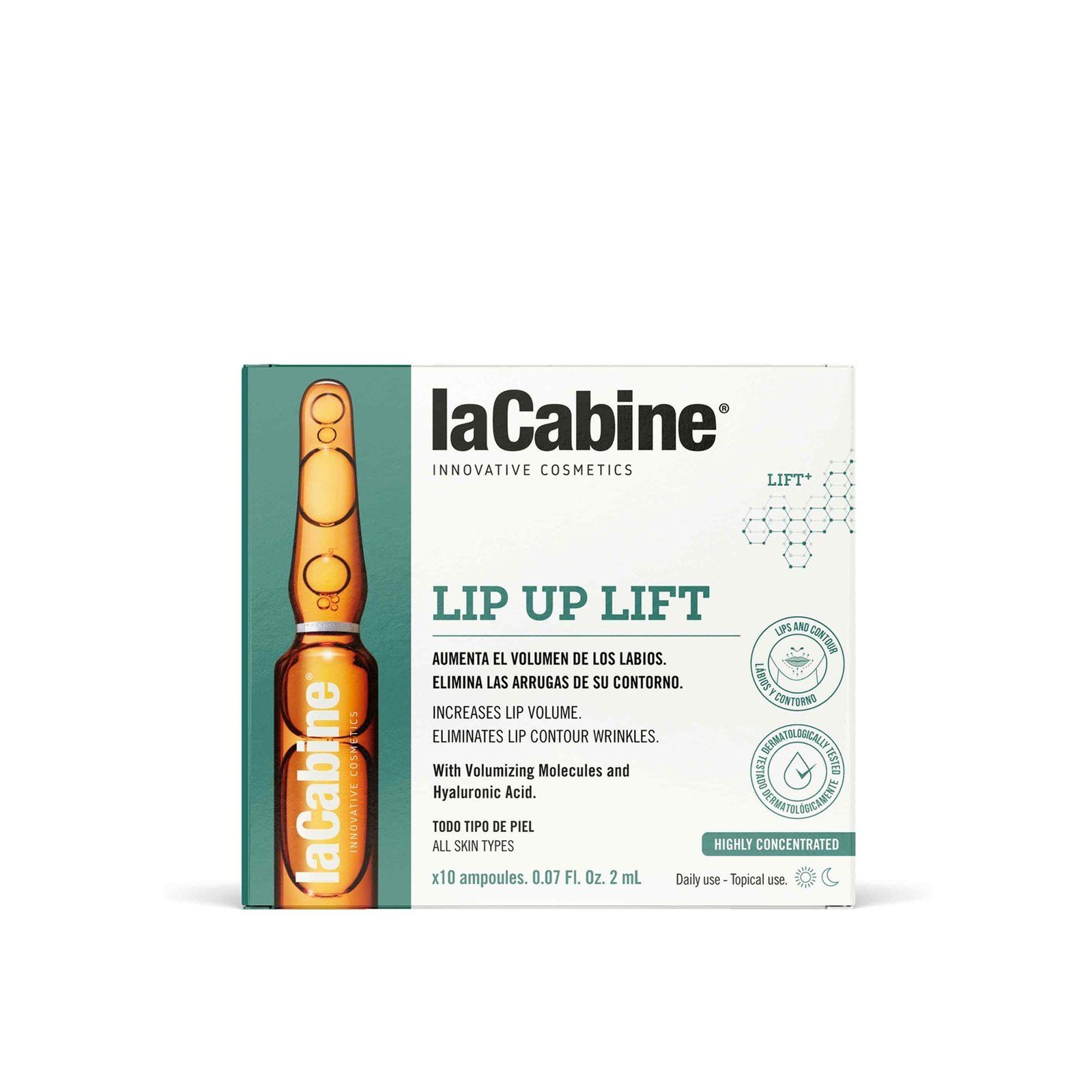 La Cabine Lip Up Lift Concentrated Ampoules 10x2ml (10x0.07 fl oz)