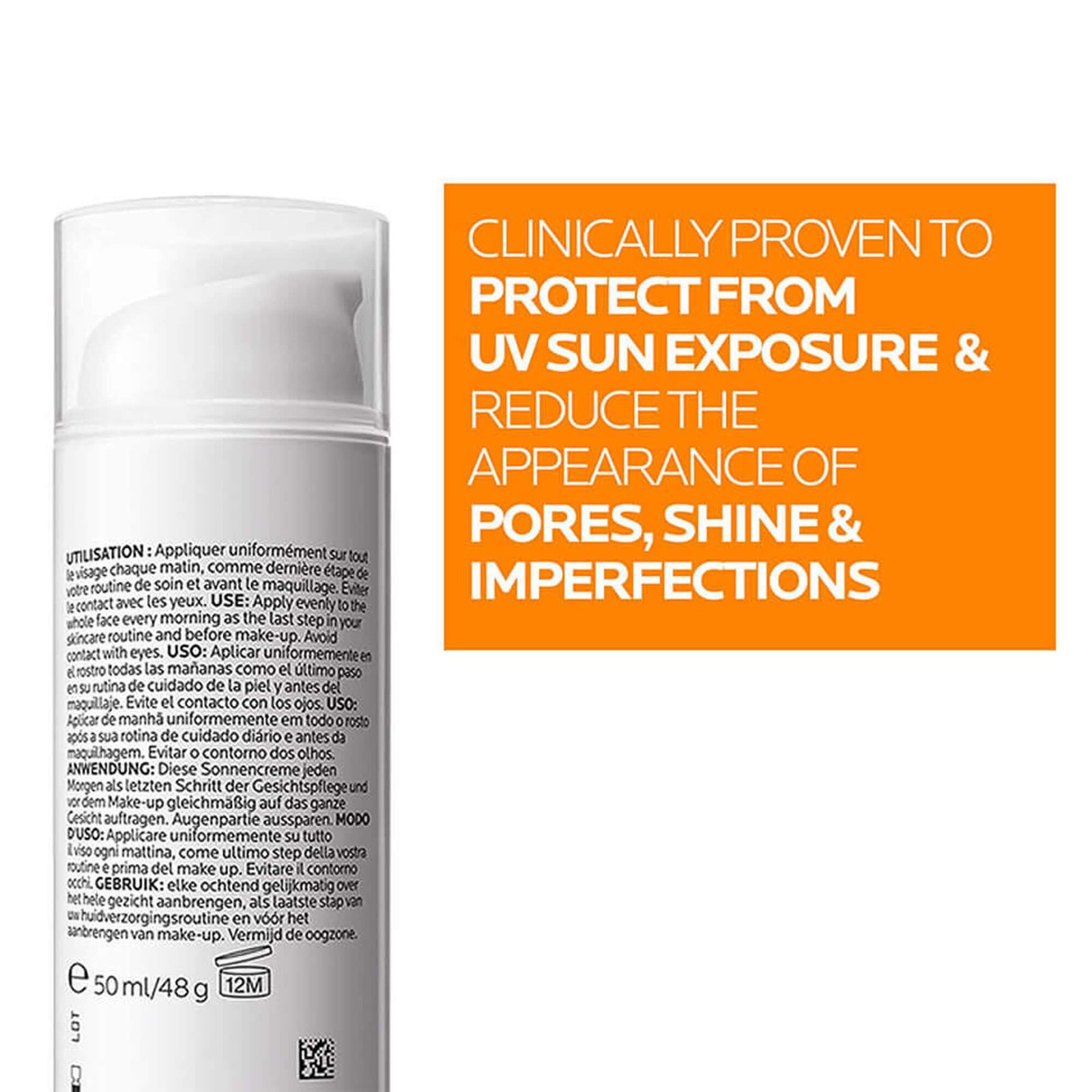 La Roche-Posay Anthelios زيت Correct يومي جل كريم SPF50+ 50ml