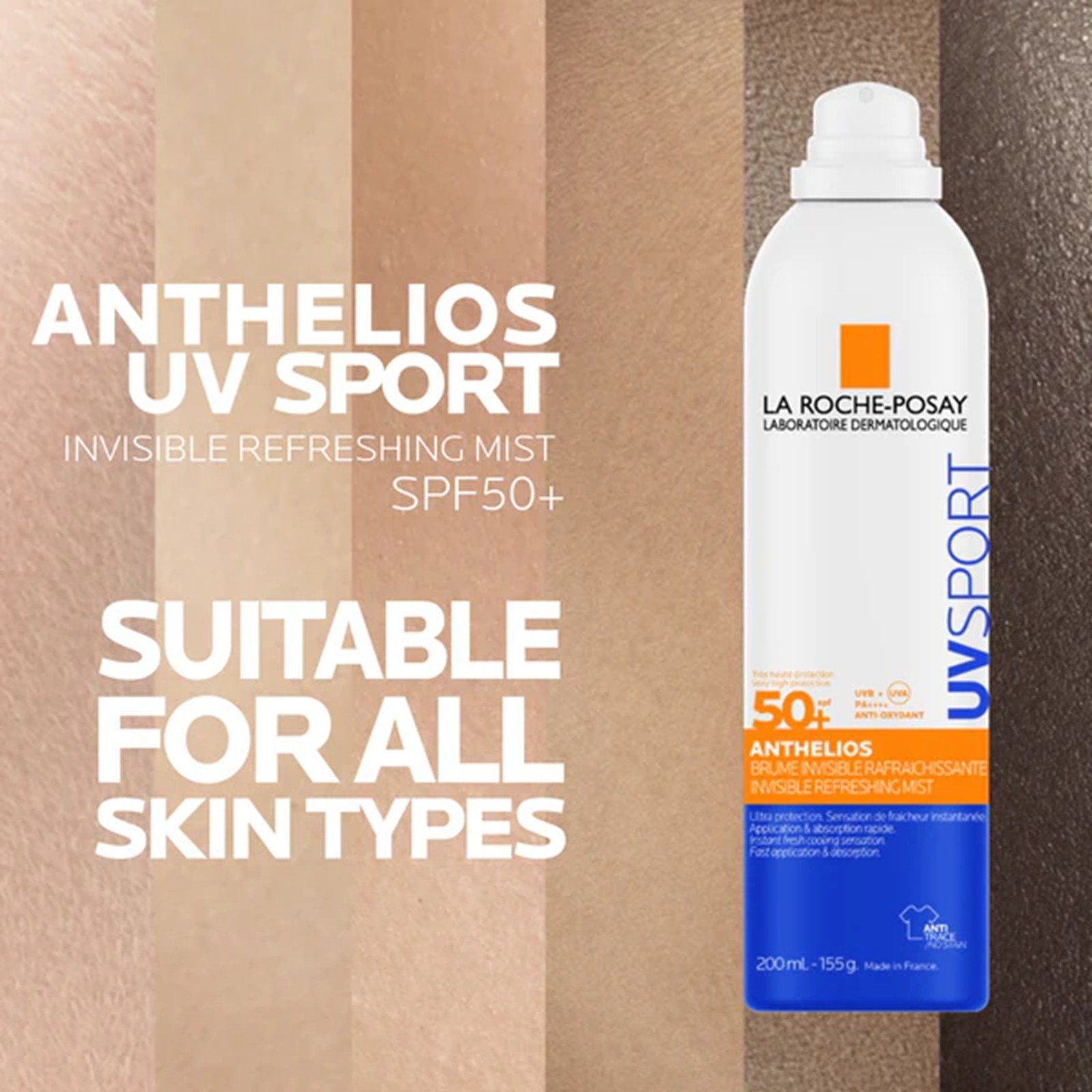 La Roche-Posay Anthelios UV Sport Invisible Refreshing Mist SPF50+ 200ml