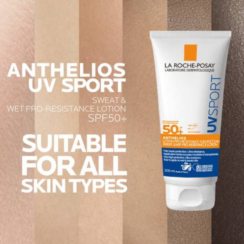 La Roche-Posay Anthelios UV Sport Wet & Sweat Pro-Resistance Sunscreen SPF50+ 200ml
