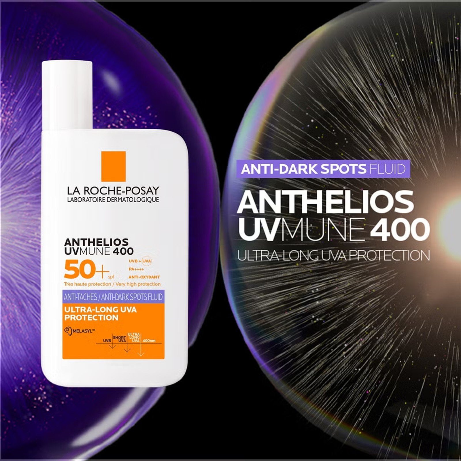 La Roche-Posay Anthelios UVMune 400 Anti-Dark Spot Fluid SPF50+ Sunscreen 50ml