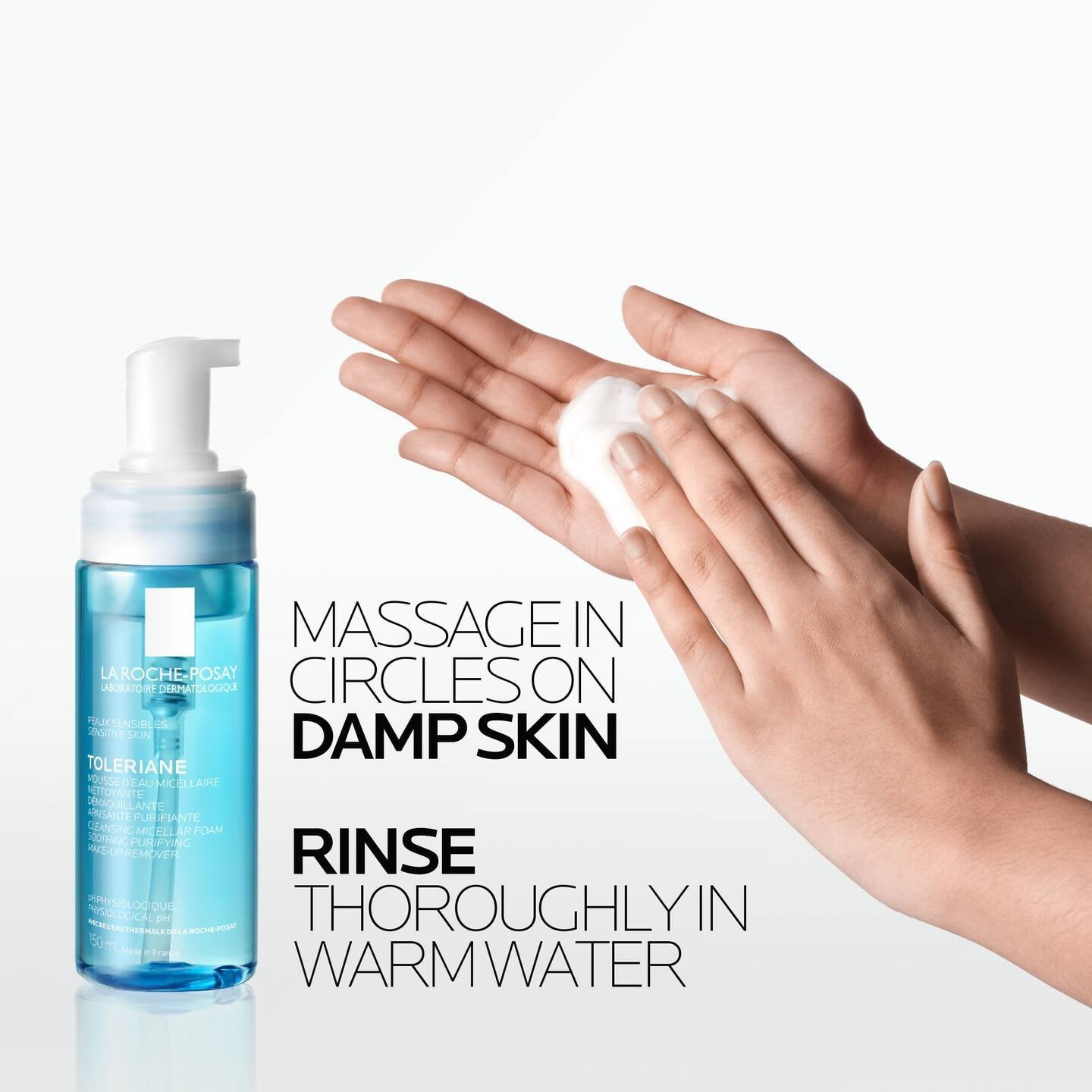 La Roche-Posay Toleriane Schiuma Micellare Detergente 150ml