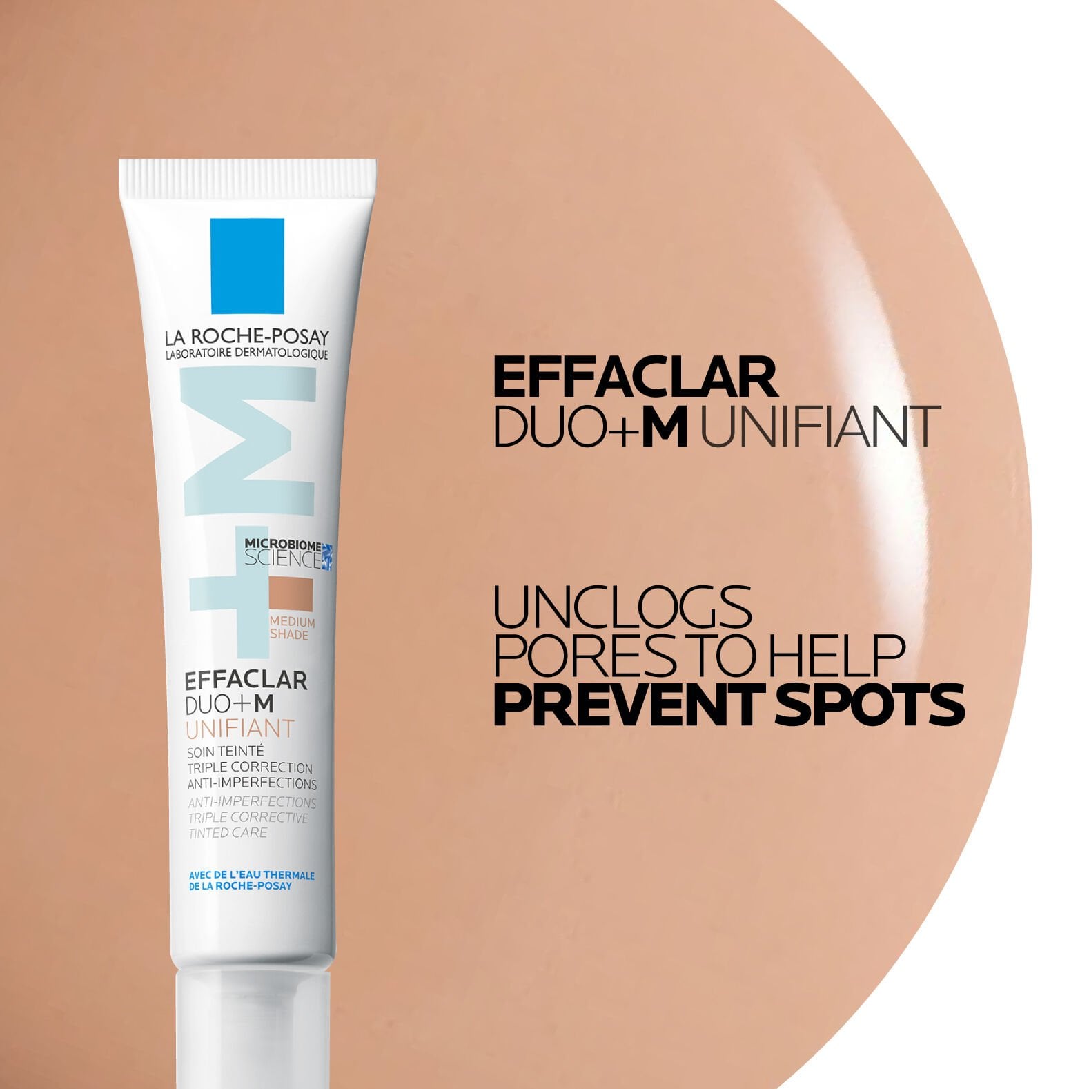 La Roche-Posay Effaclar Duo+M Unifying Anti-Imperfections Tinted Care Medium Shade 40ml