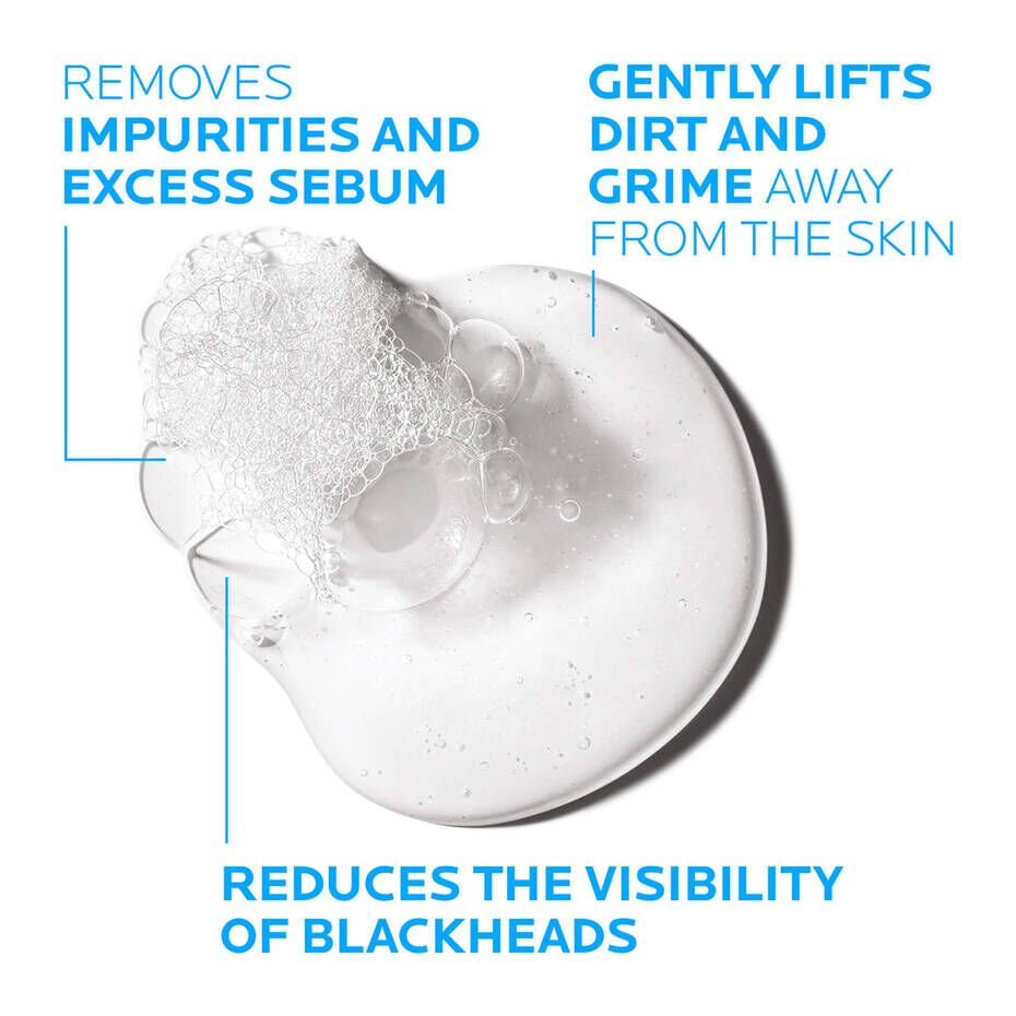 La Roche-Posay Effaclar +M منقي رغوي جل 200ml