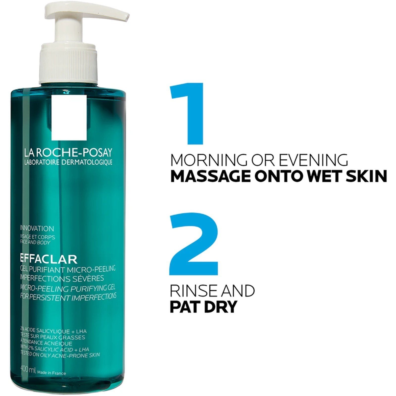 La Roche-Posay Effaclar Micro-Peeling Purifying Gel 400ml