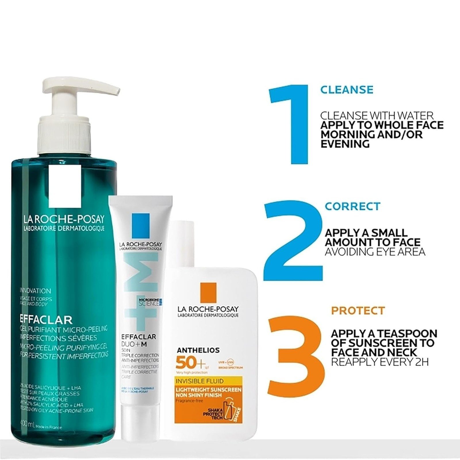 La Roche-Posay Effaclar Micro-Peeling Purifying Gel 400ml