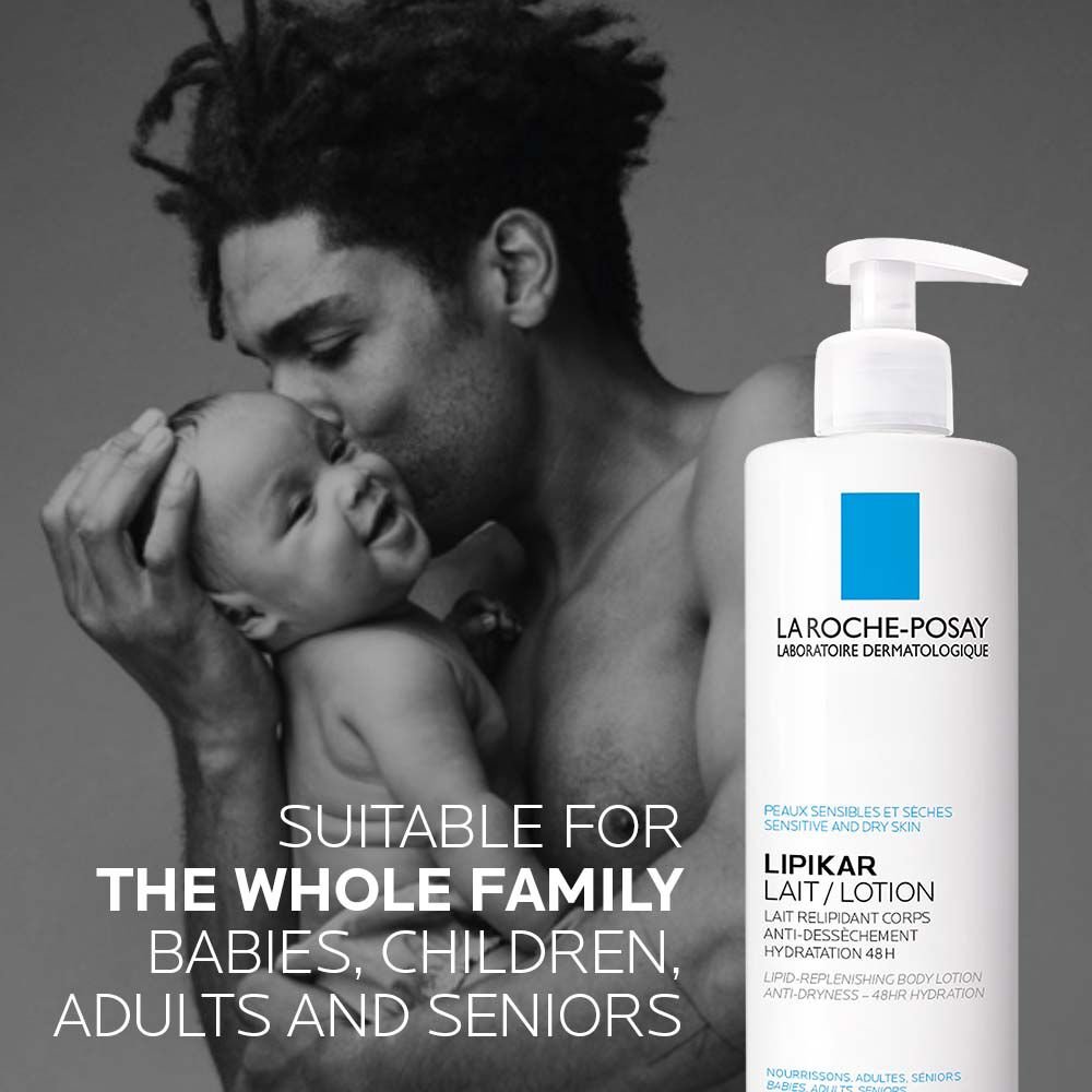 La Roche-Posay Lipikar 48h Lipid-Replenishing Anti-Dryness Body Milk 400ml