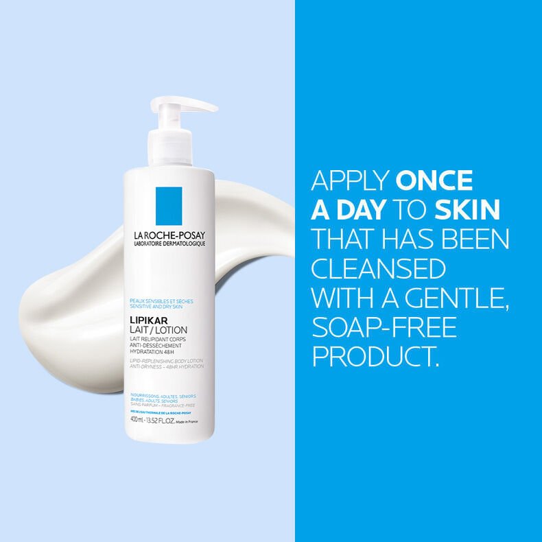 La Roche-Posay Lipikar 48h Lipid-Replenishing Anti-Dryness Body Milk 400ml