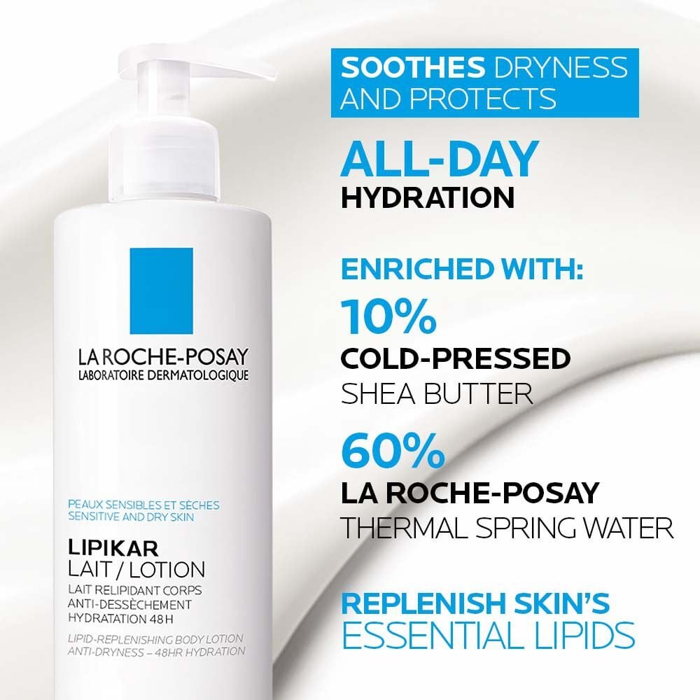 La Roche-Posay Lipikar Leite Corporal Anti-Secura Reabastecedor de Lípidos 48h 750ml