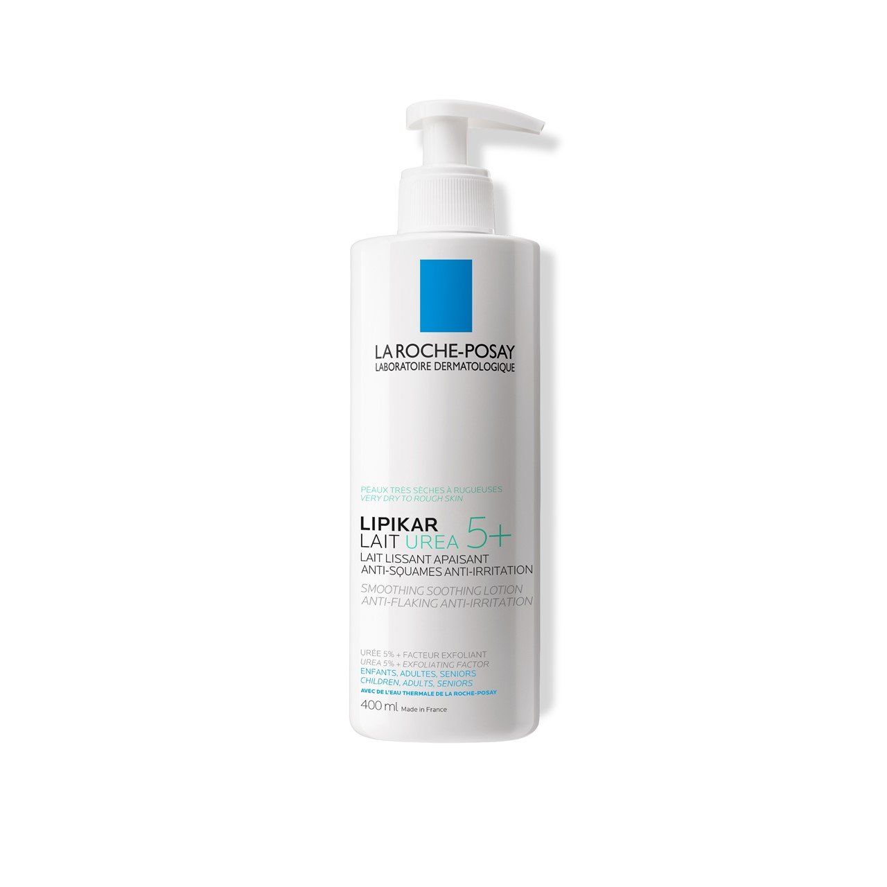 La Roche-Posay Lipikar Lait Urea 5+ Smoothing Soothing Lotion 400ml (13.53 fl oz)