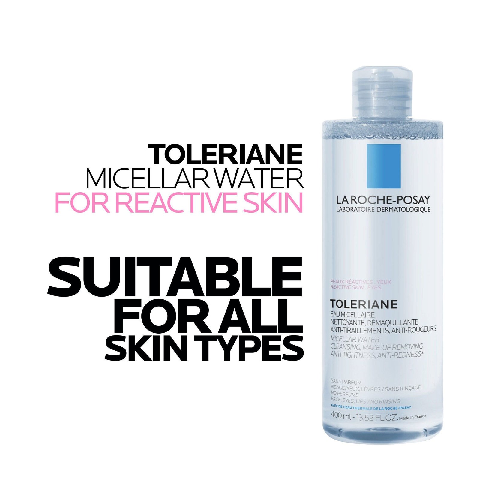 La Roche-Posay Toleriane Micellar Water Reactive Skin 400ml