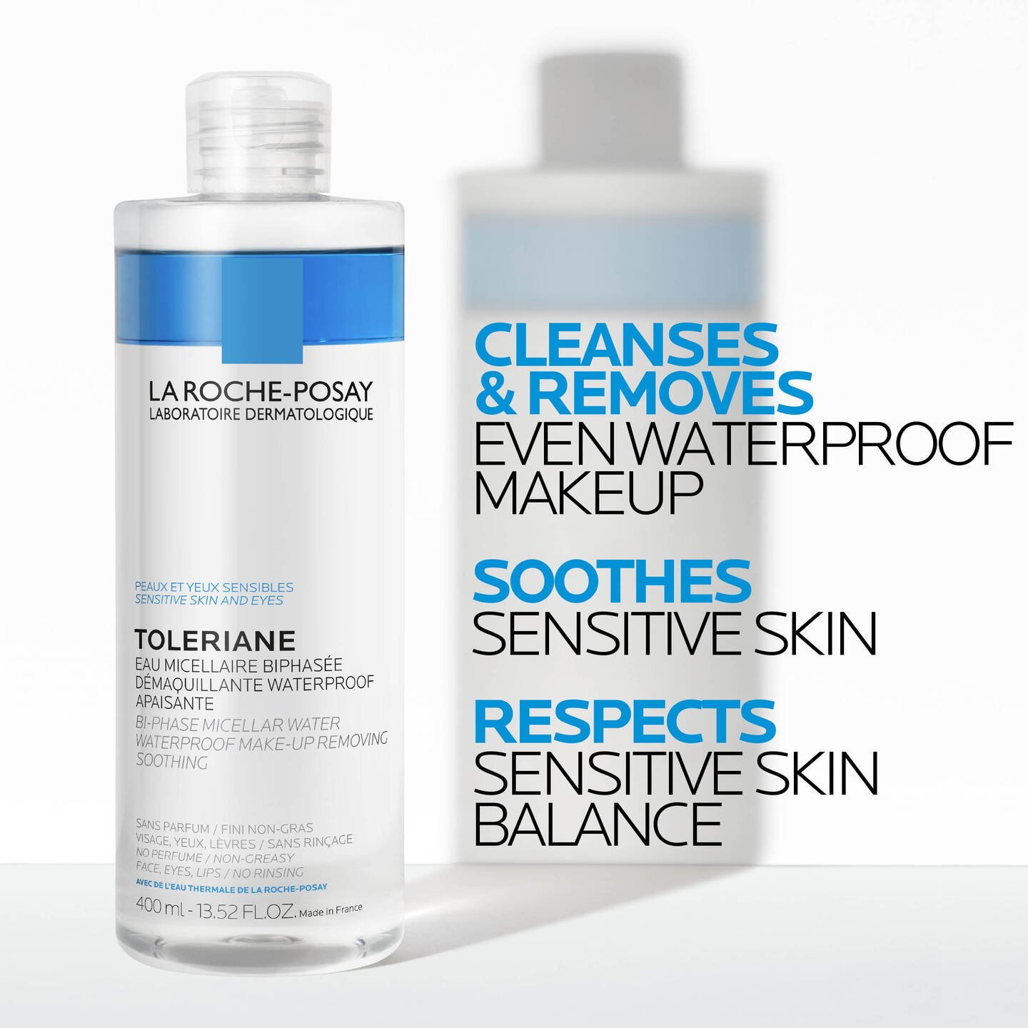 La Roche-Posay Toleriane Bi-Phase Micellar Water 400ml