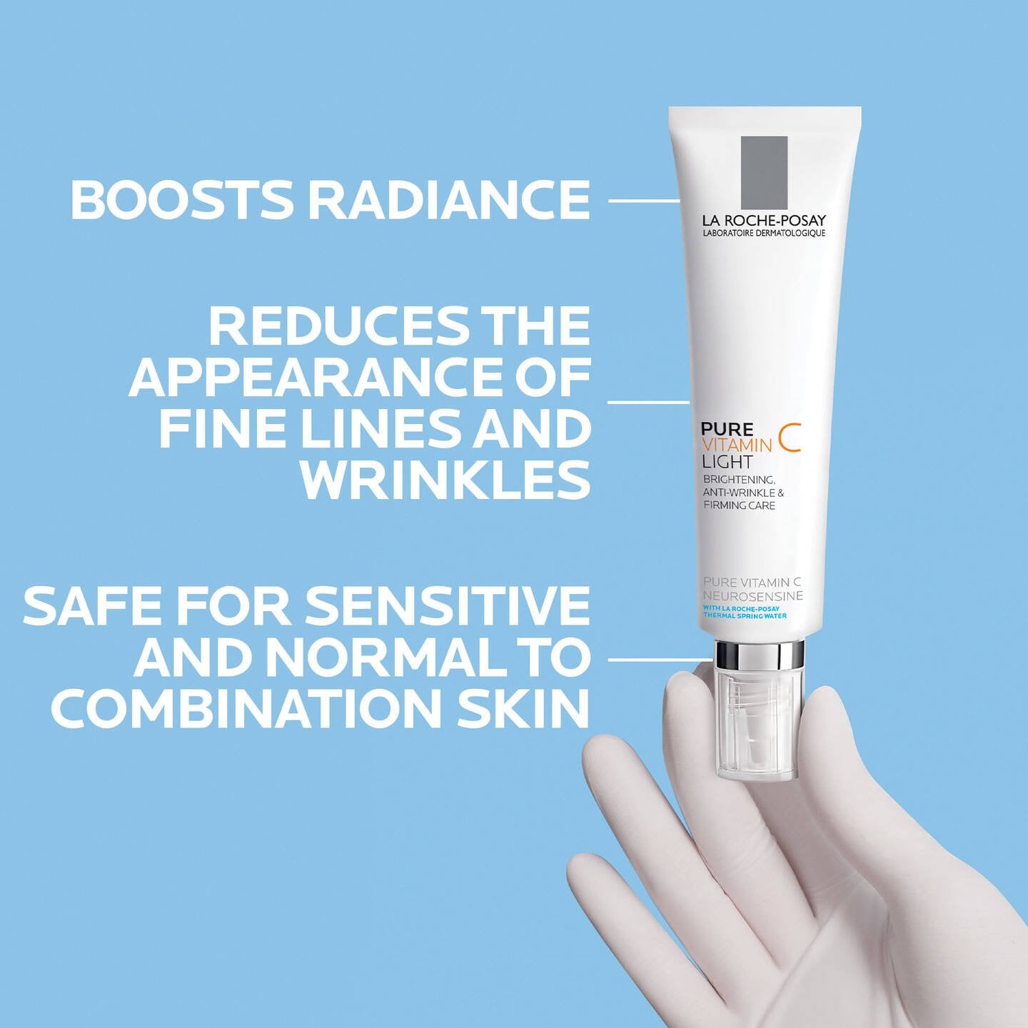 La Roche-Posay Pure Vitamin C Light Przeciwzmarszczkowy Ujędrniający Filler 40ml