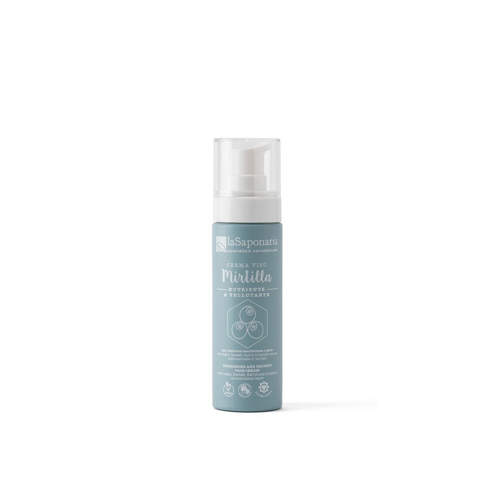 La Saponaria Blueberry Nourishing and Velvety Face Cream 50ml Qatar
