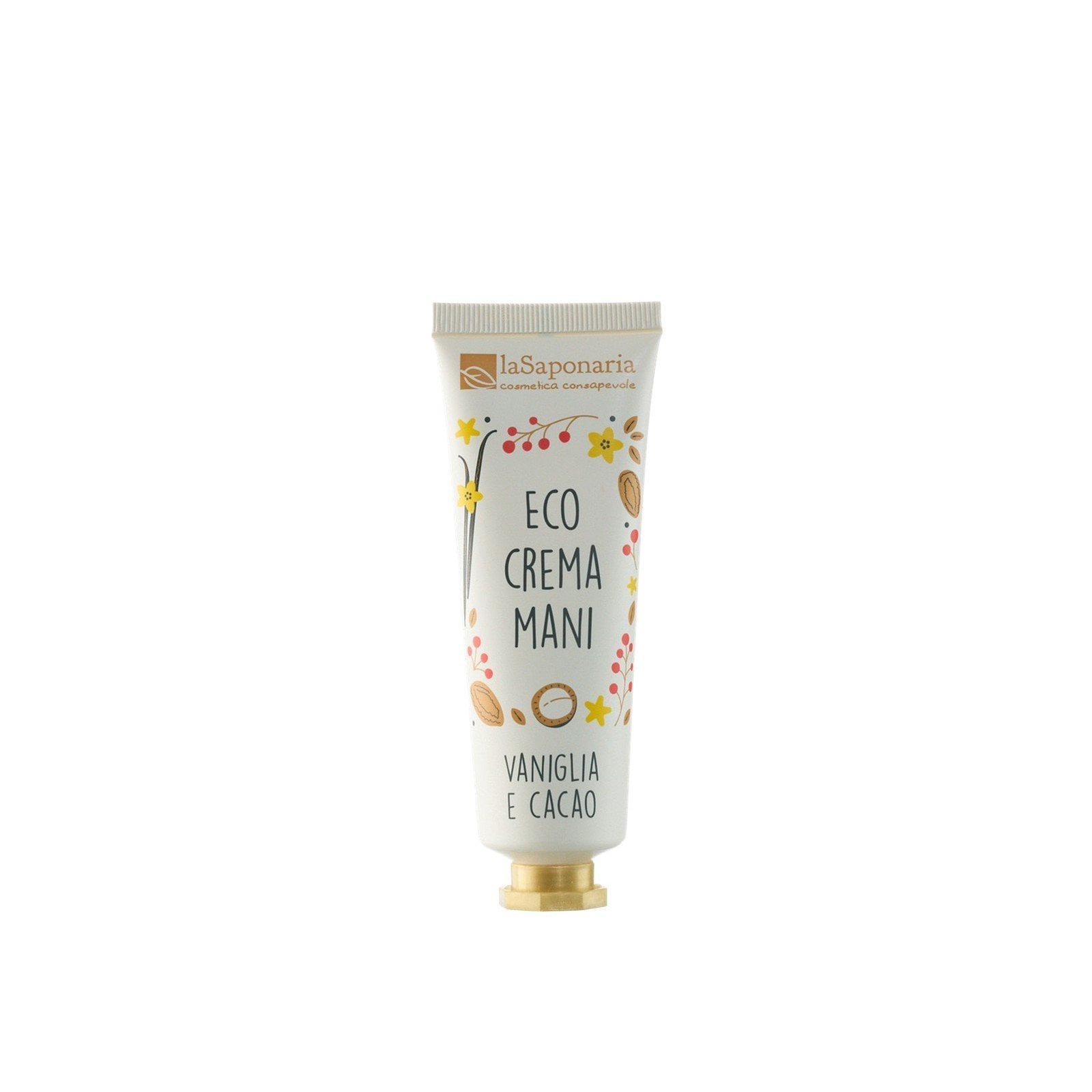 La Saponaria Eco Hand Cream Vanilla and Cocoa 40ml