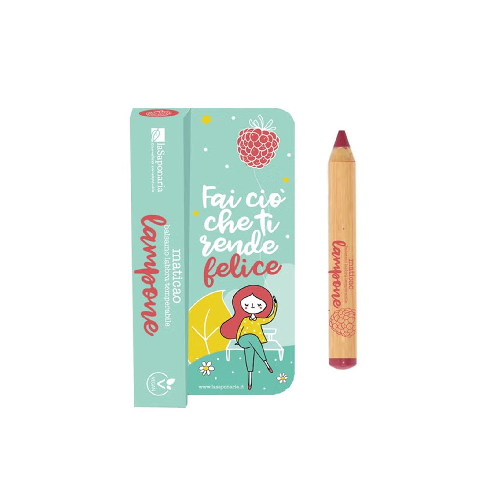 La Saponaria Maticao Lip Balm Raspberry